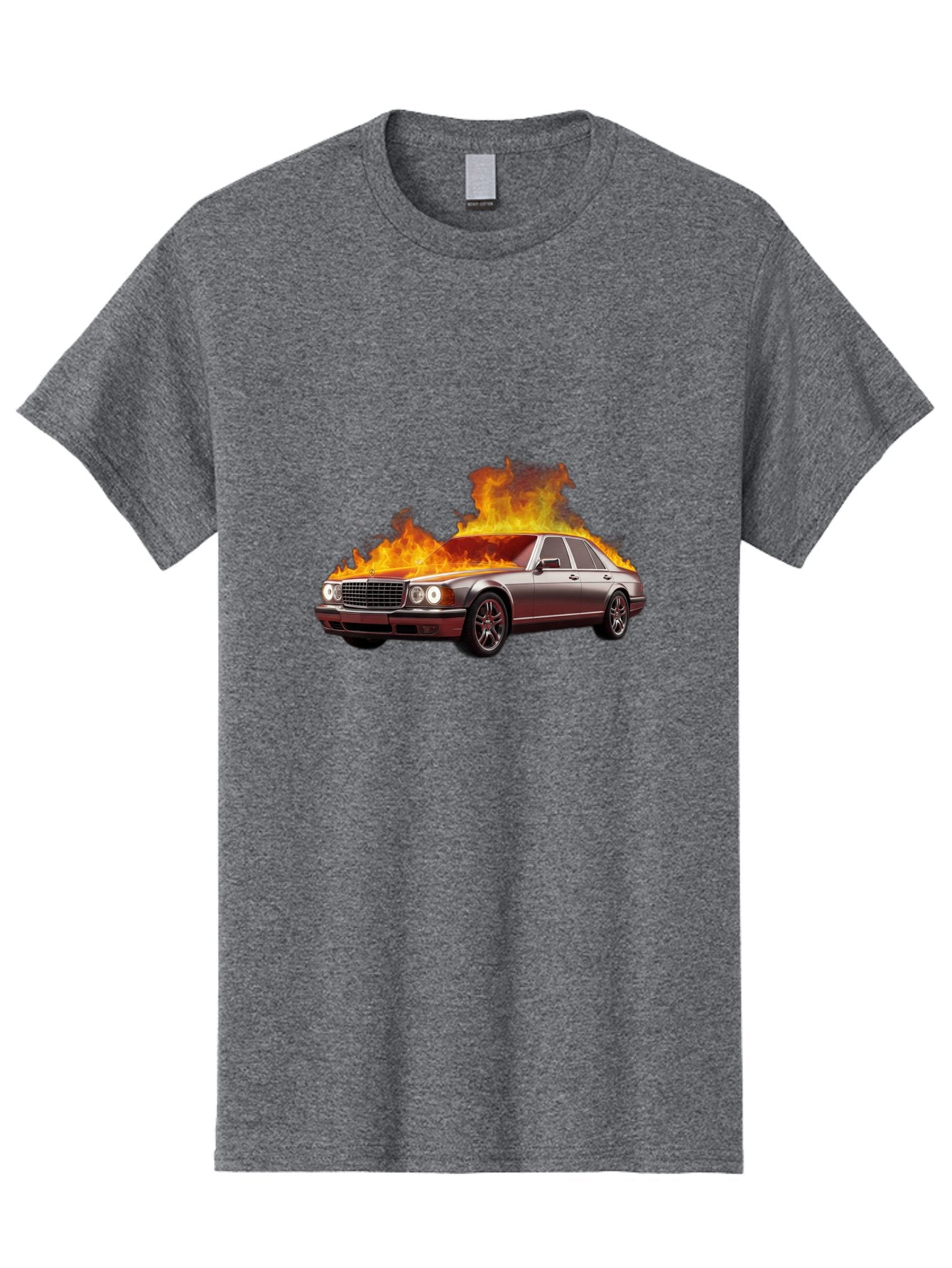 Burning-Mercedes Men'S Graphic Tee, 100% Cotton, Comfortable Casual Summer Wear, Machine Washable, Vintage Camera, Old Camera, Antique Camera, Black Camera, Classic Photography, Photography Equipment, Nostalgic Device, Film Camera, Camera Art Bag234