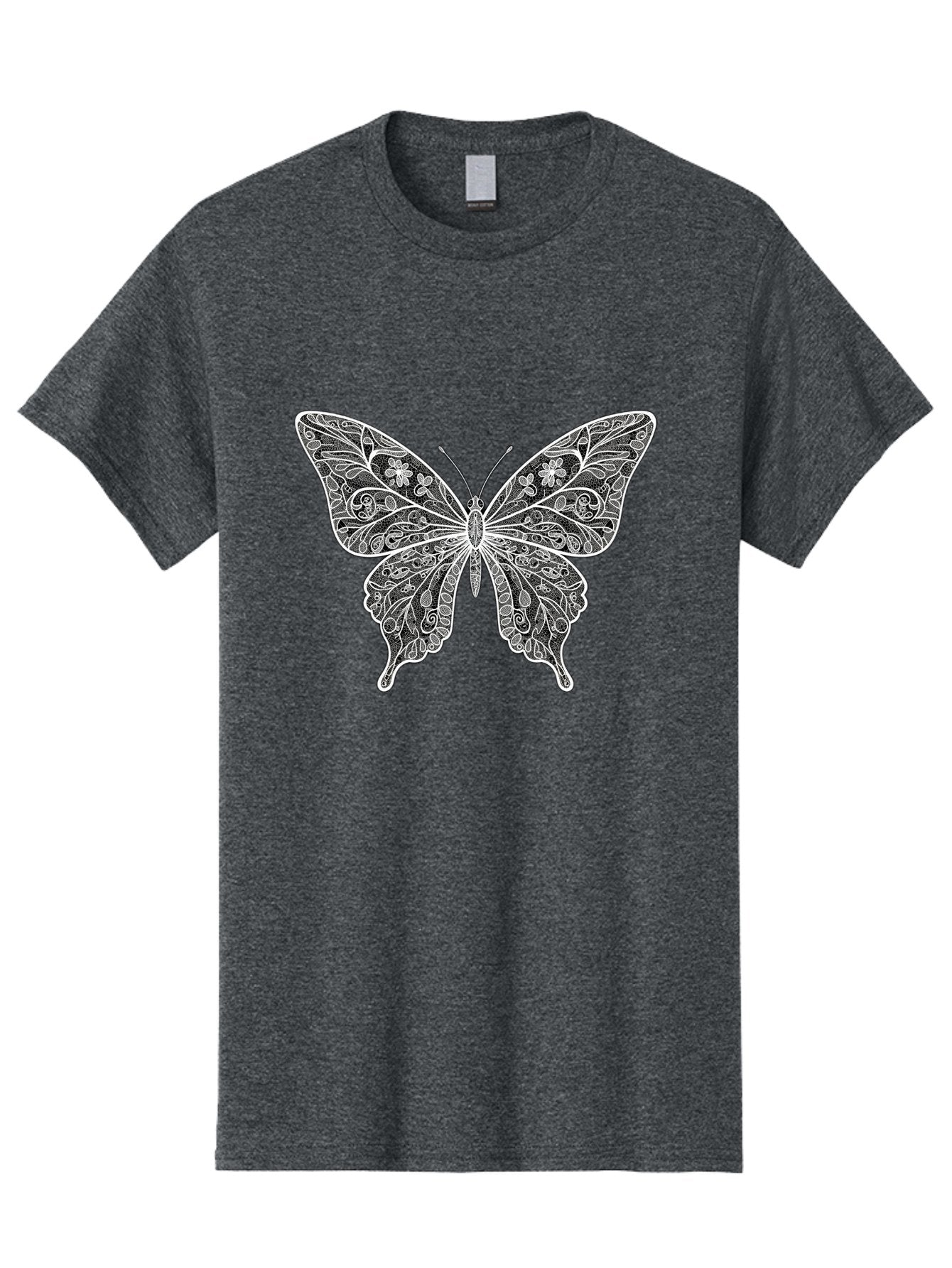 Butterfly Men'S Graphic Tee, 100% Cotton, Comfortable Casual Summer Wear, Machine Washable, Vintage Camera, Old Camera, Antique Camera, Black Camera, Classic Photography, Photography Equipment, Nostalgic Device, Film Camera, Camera Art Bag236 8