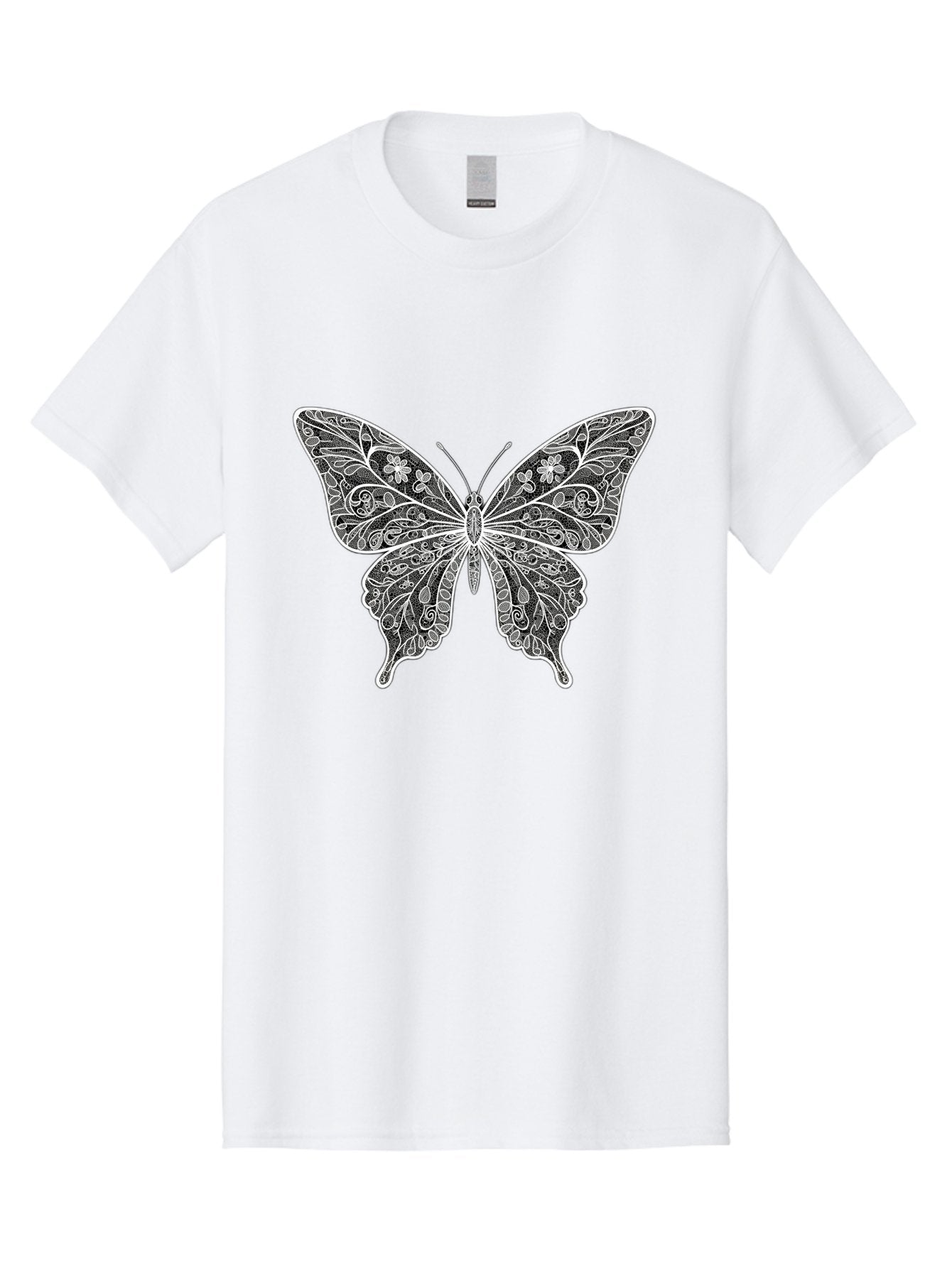 Butterfly Men'S Graphic Tee, 100% Cotton, Comfortable Casual Summer Wear, Machine Washable, Vintage Camera, Old Camera, Antique Camera, Black Camera, Classic Photography, Photography Equipment, Nostalgic Device, Film Camera, Camera Art Bag236 9