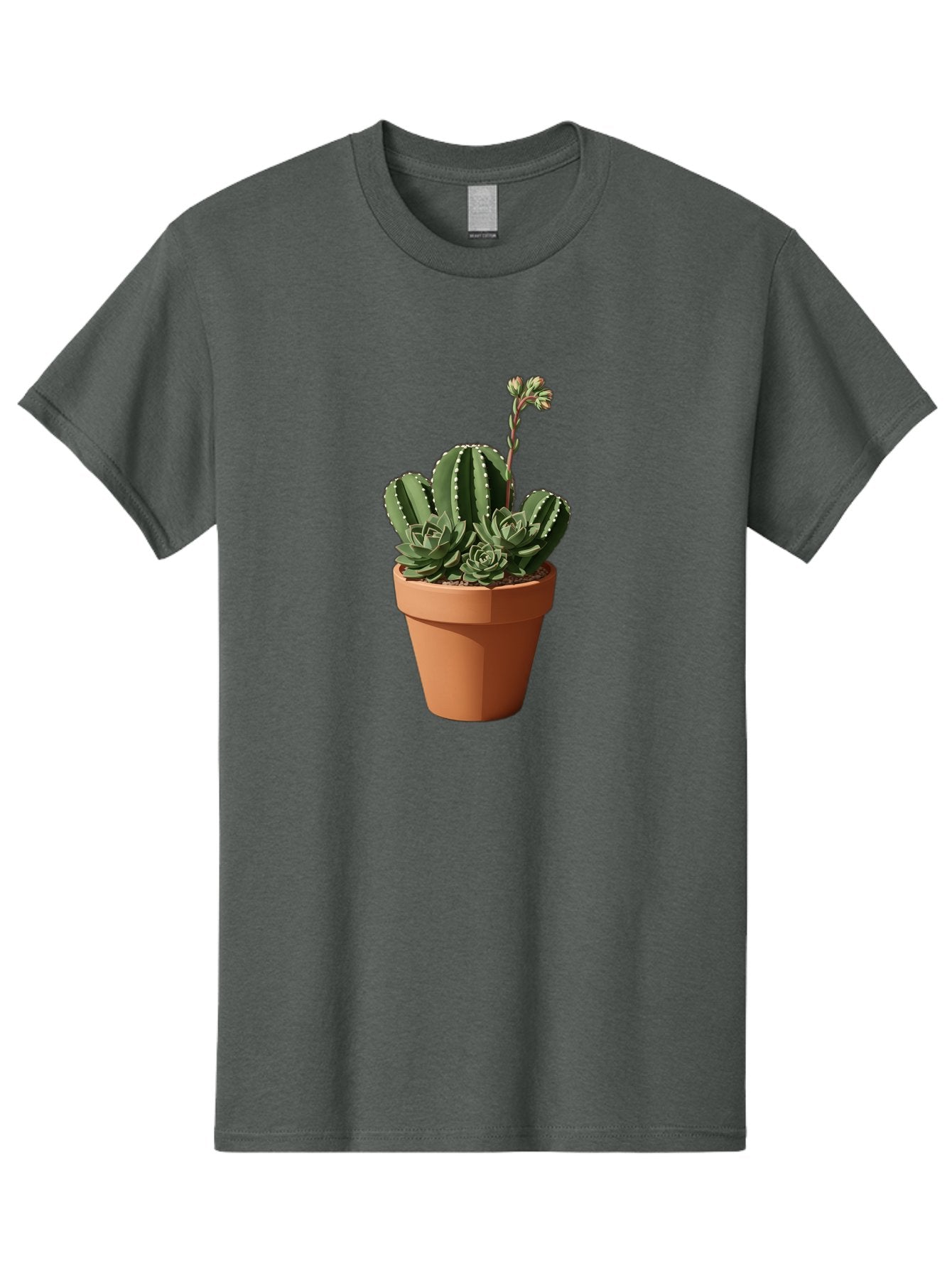Cactus-In-Terracotta-Pot Men'S Graphic Tee, 100% Cotton, Comfortable Casual Summer Wear, Machine Washable, Vintage Camera, Old Camera, Antique Camera, Black Camera, Classic Photography, Photography Equipment, Nostalgic Device, Film Camera, Bag237 10