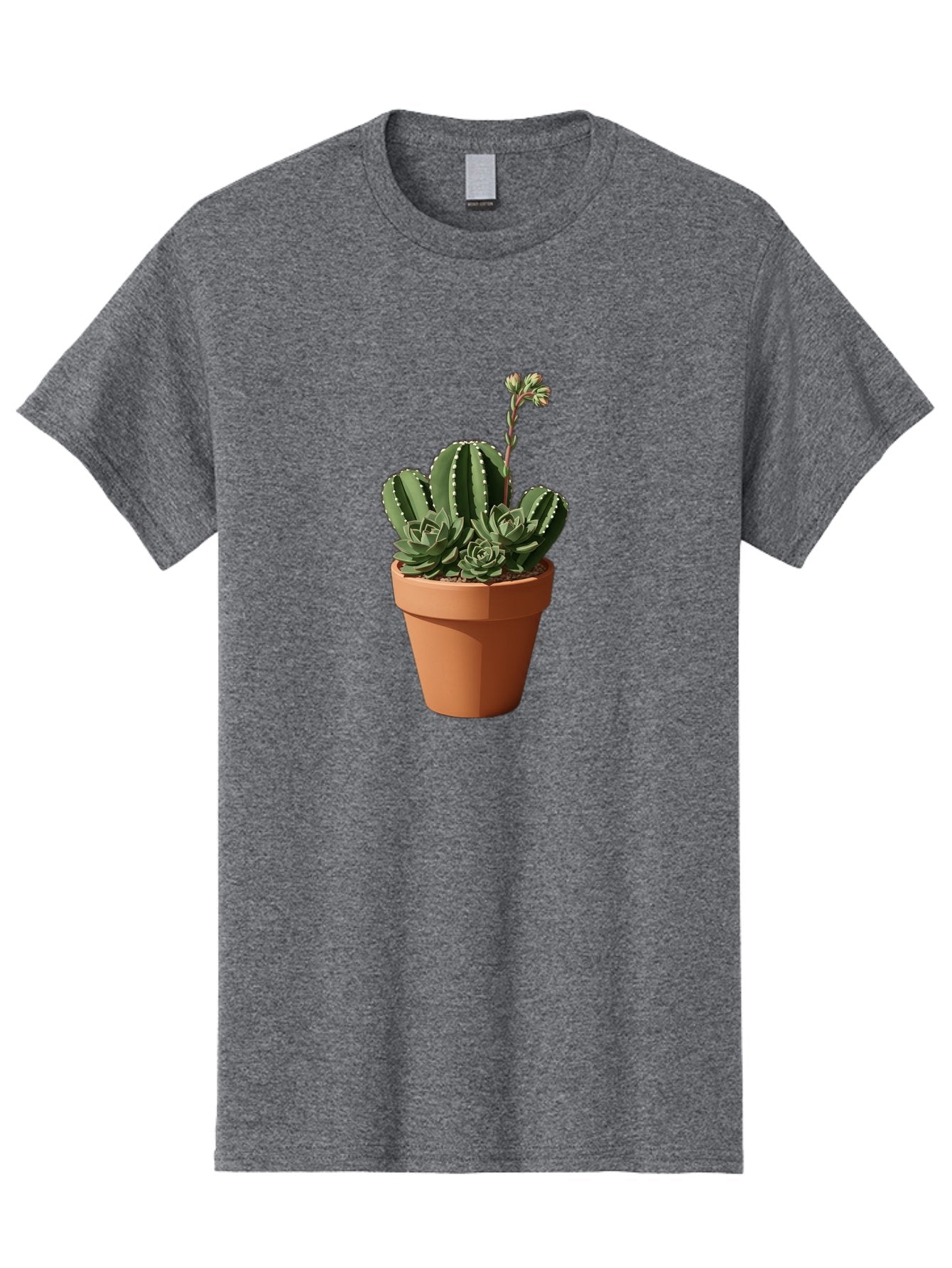 Cactus-In-Terracotta-Pot Men'S Graphic Tee, 100% Cotton, Comfortable Casual Summer Wear, Machine Washable, Vintage Camera, Old Camera, Antique Camera, Black Camera, Classic Photography, Photography Equipment, Nostalgic Device, Film Camera, Bag237 12