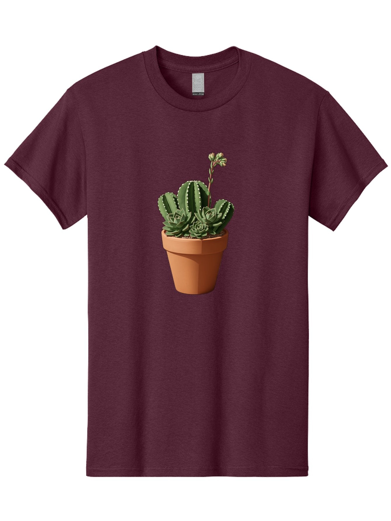 Cactus-In-Terracotta-Pot Men'S Graphic Tee, 100% Cotton, Comfortable Casual Summer Wear, Machine Washable, Vintage Camera, Old Camera, Antique Camera, Black Camera, Classic Photography, Photography Equipment, Nostalgic Device, Film Camera, Bag237 9