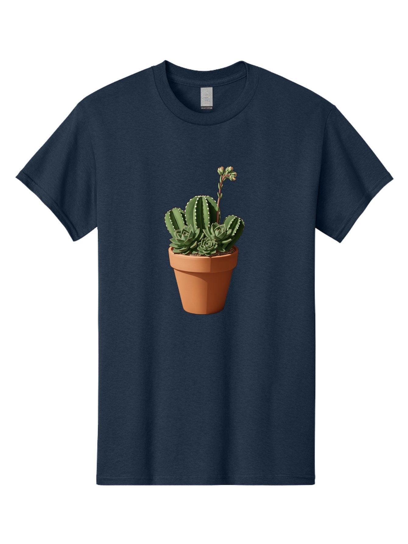 Cactus-In-Terracotta-Pot Men'S Graphic Tee, 100% Cotton, Comfortable Casual Summer Wear, Machine Washable, Vintage Camera, Old Camera, Antique Camera, Black Camera, Classic Photography, Photography Equipment, Nostalgic Device, Film Camera, Bag237 3