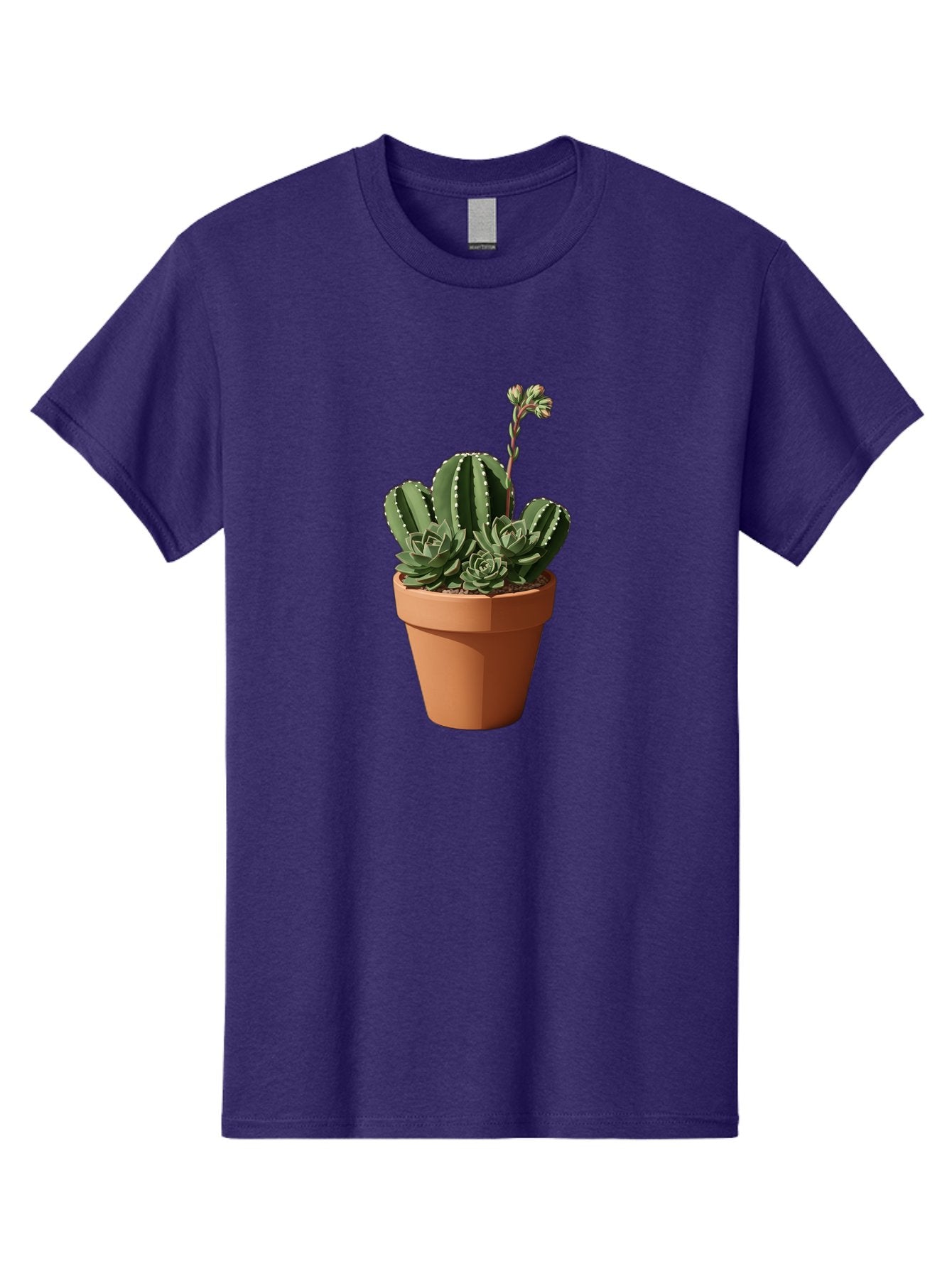 Cactus-In-Terracotta-Pot Men'S Graphic Tee, 100% Cotton, Comfortable Casual Summer Wear, Machine Washable, Vintage Camera, Old Camera, Antique Camera, Black Camera, Classic Photography, Photography Equipment, Nostalgic Device, Film Camera, Bag237 7