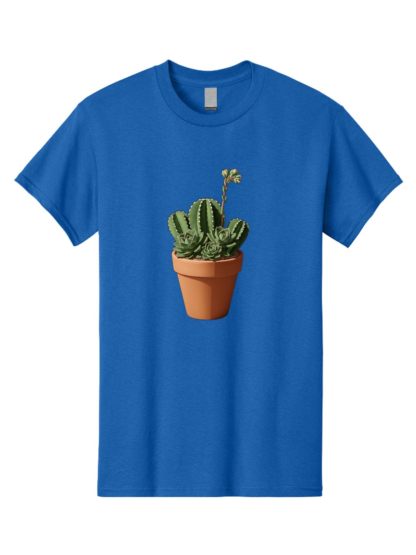 Cactus-In-Terracotta-Pot Men'S Graphic Tee, 100% Cotton, Comfortable Casual Summer Wear, Machine Washable, Vintage Camera, Old Camera, Antique Camera, Black Camera, Classic Photography, Photography Equipment, Nostalgic Device, Film Camera, Bag237 5