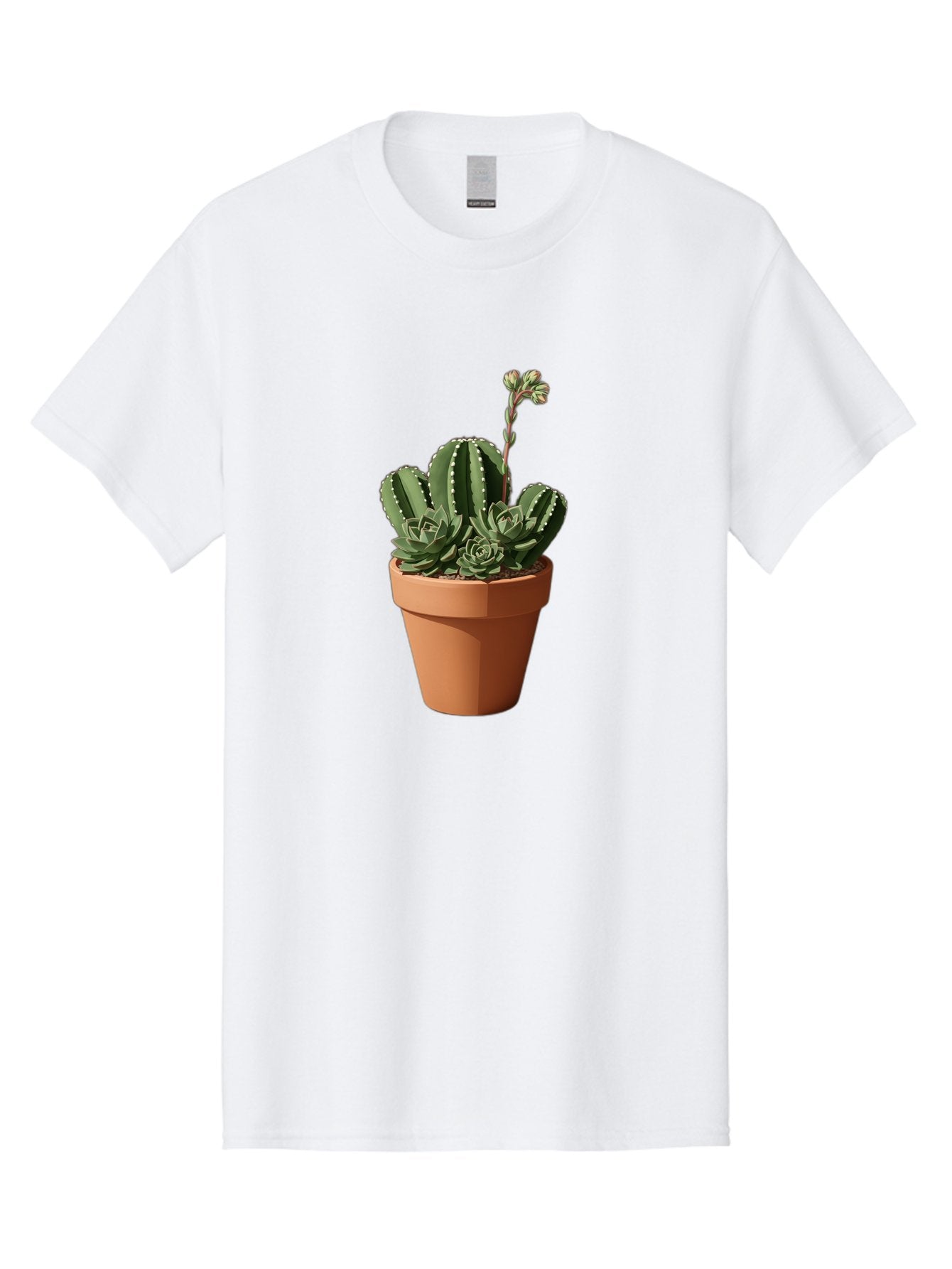 Cactus-In-Terracotta-Pot Men'S Graphic Tee, 100% Cotton, Comfortable Casual Summer Wear, Machine Washable, Vintage Camera, Old Camera, Antique Camera, Black Camera, Classic Photography, Photography Equipment, Nostalgic Device, Film Camera, Bag237 6