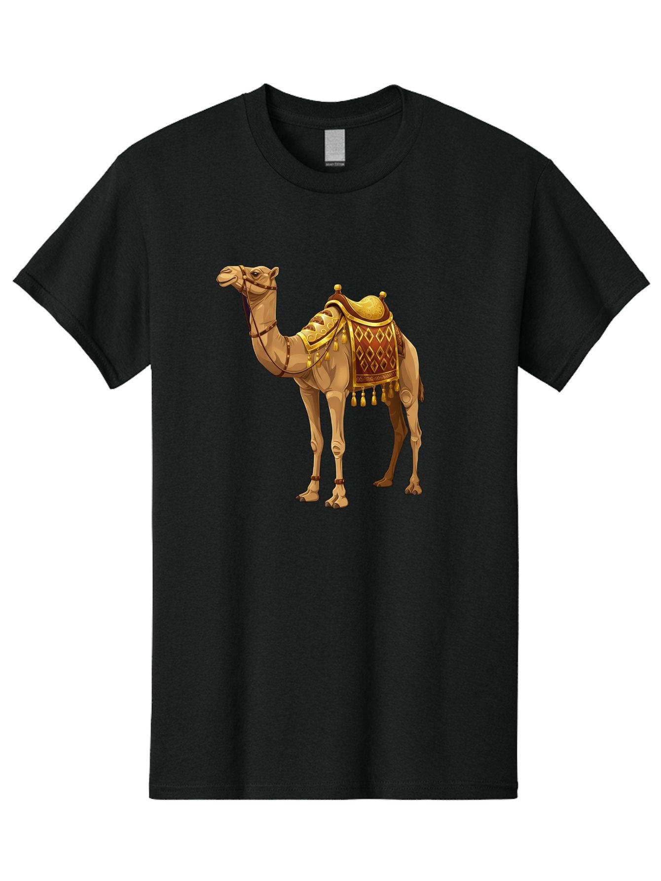 Camel-1 Men'S Graphic Tee, 100% Cotton, Comfortable Casual Summer Wear, Machine Washable, Vintage Camera, Old Camera, Antique Camera, Black Camera, Classic Photography, Photography Equipment, Nostalgic Device, Film Camera, Camera Art Bag239 6