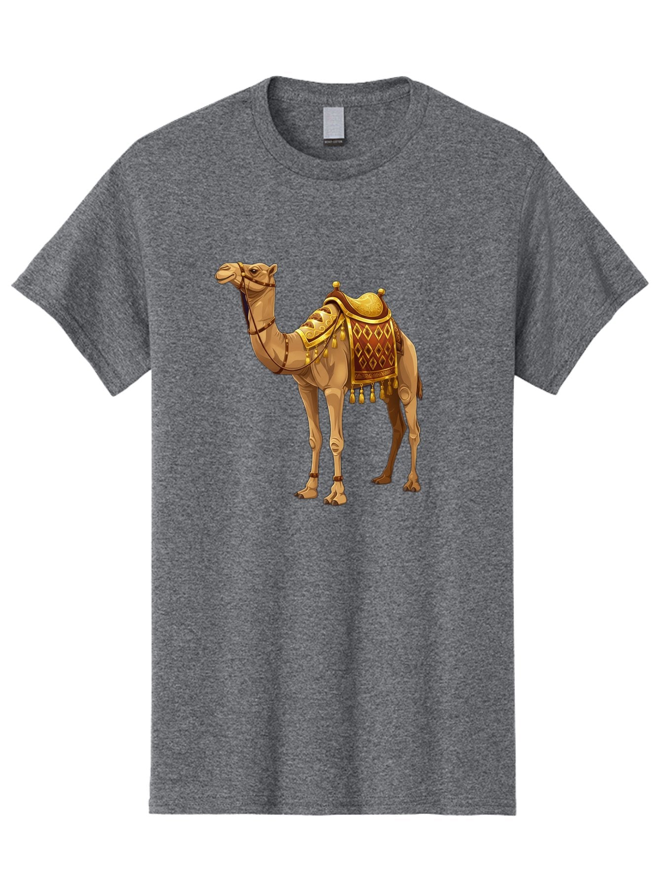 Camel-1 Men'S Graphic Tee, 100% Cotton, Comfortable Casual Summer Wear, Machine Washable, Vintage Camera, Old Camera, Antique Camera, Black Camera, Classic Photography, Photography Equipment, Nostalgic Device, Film Camera, Camera Art Bag239 5