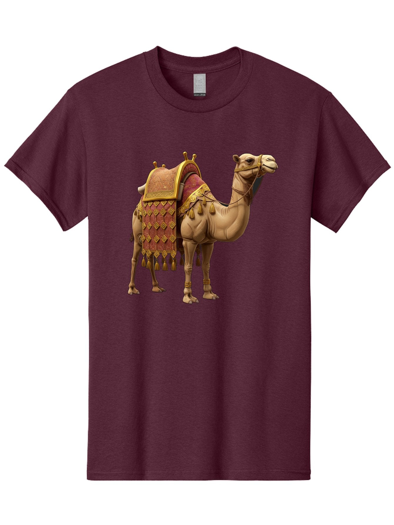 Camel-2 Men'S Graphic Tee, 100% Cotton, Comfortable Casual Summer Wear, Machine Washable, Vintage Camera, Old Camera, Antique Camera, Black Camera, Classic Photography, Photography Equipment, Nostalgic Device, Film Camera, Camera Art Bag240 4