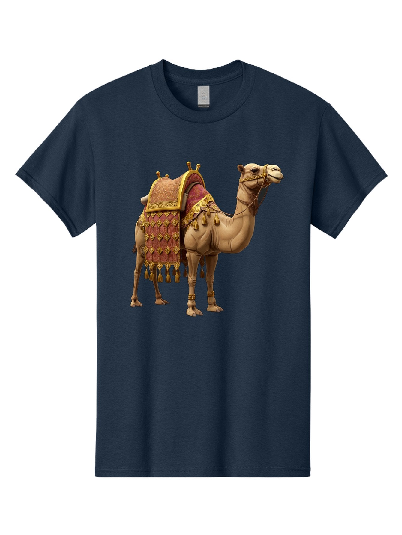Camel-2 Men'S Graphic Tee, 100% Cotton, Comfortable Casual Summer Wear, Machine Washable, Vintage Camera, Old Camera, Antique Camera, Black Camera, Classic Photography, Photography Equipment, Nostalgic Device, Film Camera, Camera Art Bag240 5