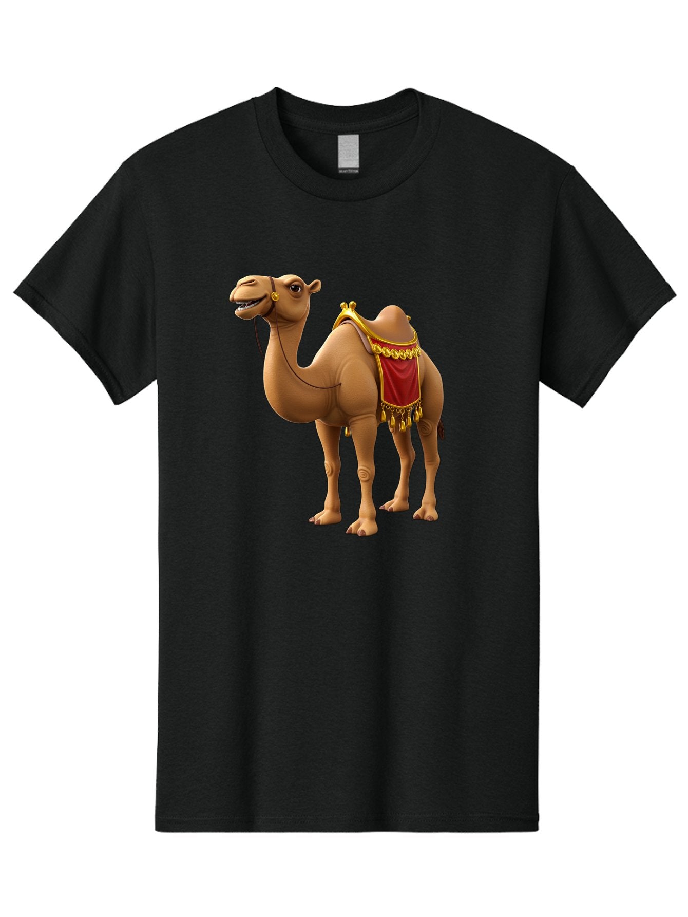 Camel-With-Red-Saddle Men'S Graphic Tee, 100% Cotton, Comfortable Casual Summer Wear, Machine Washable, Vintage Camera, Old Camera, Antique Camera, Black Camera, Classic Photography, Photography Equipment, Nostalgic Device, Film Camera, Bag242 6
