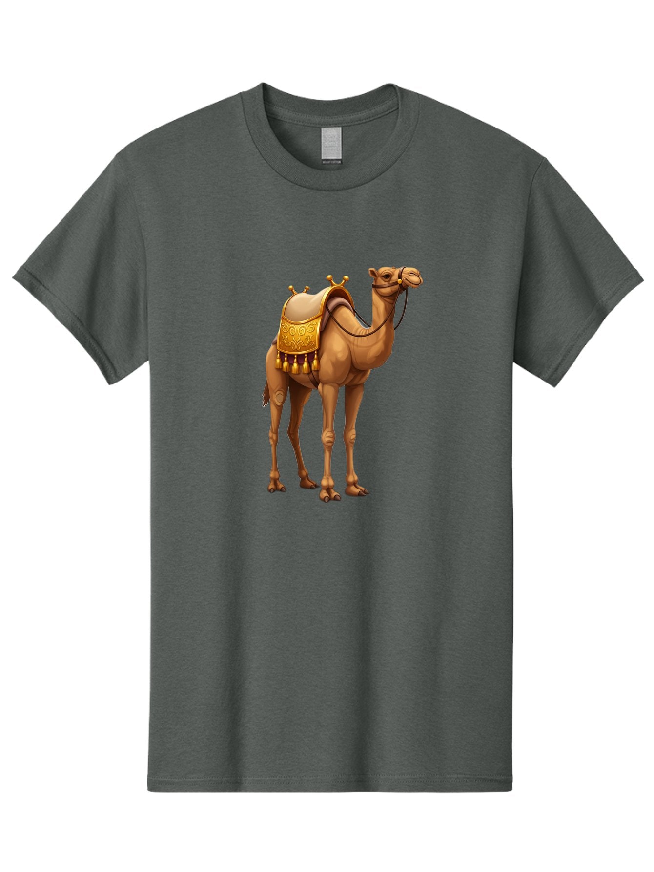 Camel Men'S Graphic Tee, 100% Cotton, Comfortable Casual Summer Wear, Machine Washable, Vintage Camera, Old Camera, Antique Camera, Black Camera, Classic Photography, Photography Equipment, Nostalgic Device, Film Camera, Camera Art Bag243 12