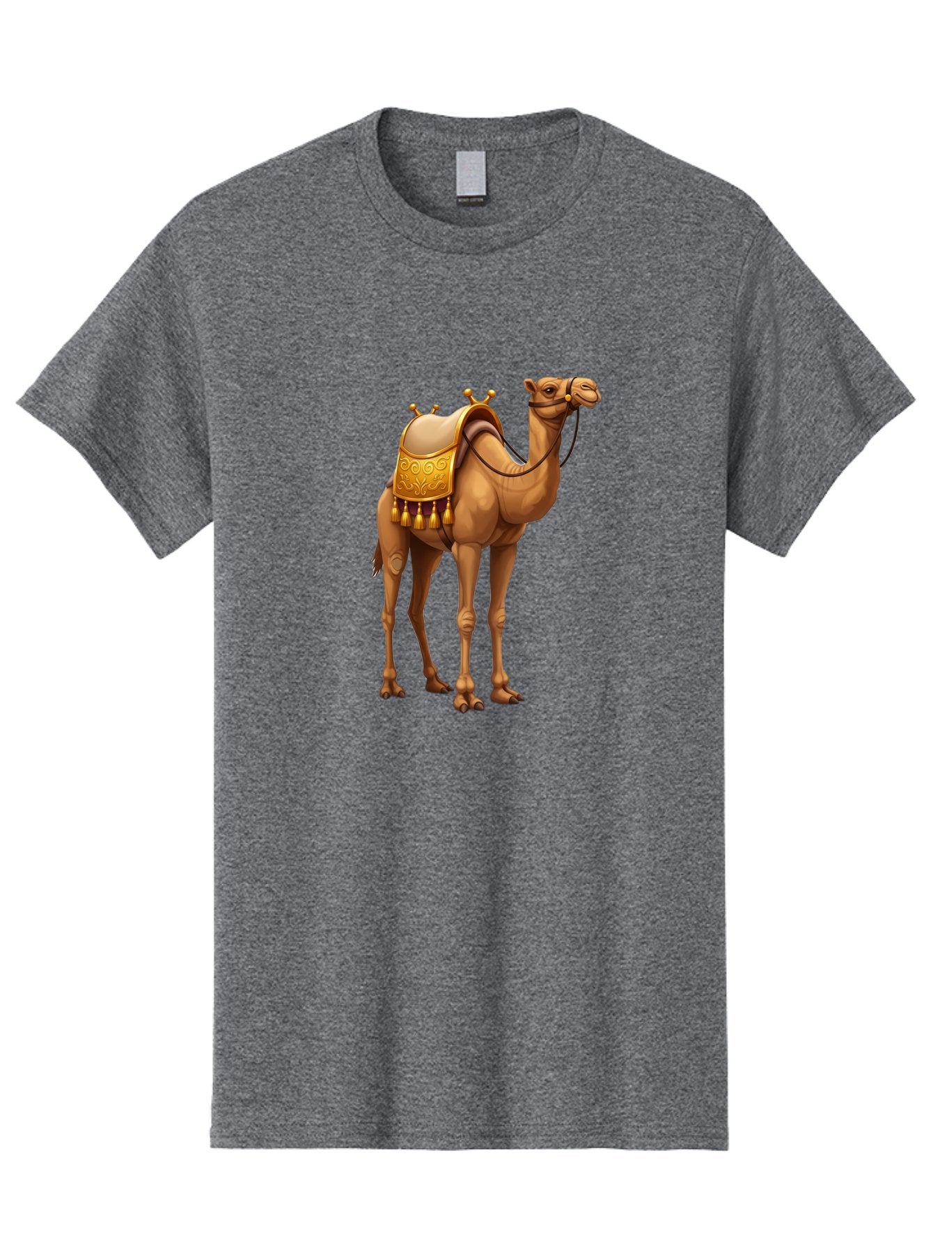 Camel Men'S Graphic Tee, 100% Cotton, Comfortable Casual Summer Wear, Machine Washable, Vintage Camera, Old Camera, Antique Camera, Black Camera, Classic Photography, Photography Equipment, Nostalgic Device, Film Camera, Camera Art Bag243 15