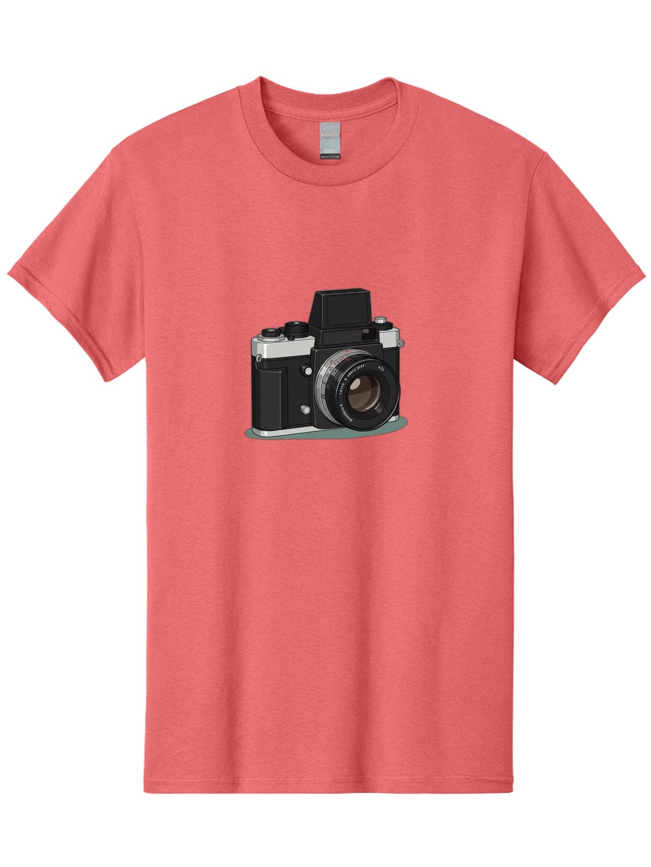 Camera Men'S Graphic Tee, 100% Cotton, Comfortable Casual Summer Wear, Machine Washable, Vintage Camera, Old Camera, Antique Camera, Black Camera, Classic Photography, Photography Equipment, Nostalgic Device, Film Camera, Camera Art Bag246 13
