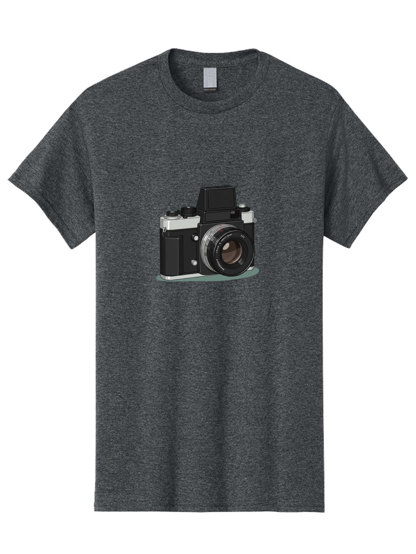 Camera Men'S Graphic Tee, 100% Cotton, Comfortable Casual Summer Wear, Machine Washable, Vintage Camera, Old Camera, Antique Camera, Black Camera, Classic Photography, Photography Equipment, Nostalgic Device, Film Camera, Camera Art Bag246 8