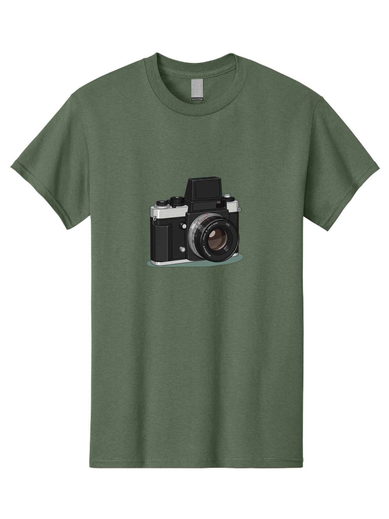 Camera Men'S Graphic Tee, 100% Cotton, Comfortable Casual Summer Wear, Machine Washable, Vintage Camera, Old Camera, Antique Camera, Black Camera, Classic Photography, Photography Equipment, Nostalgic Device, Film Camera, Camera Art Bag246 9