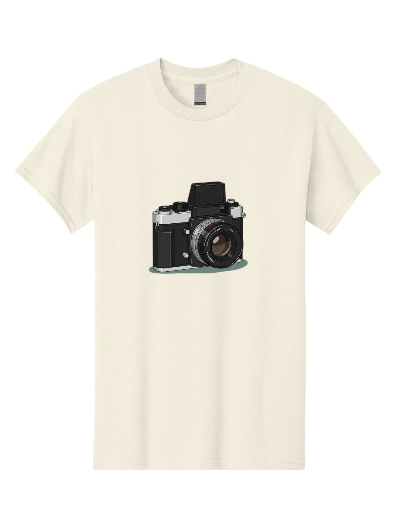 Camera Men'S Graphic Tee, 100% Cotton, Comfortable Casual Summer Wear, Machine Washable, Vintage Camera, Old Camera, Antique Camera, Black Camera, Classic Photography, Photography Equipment, Nostalgic Device, Film Camera, Camera Art Bag246