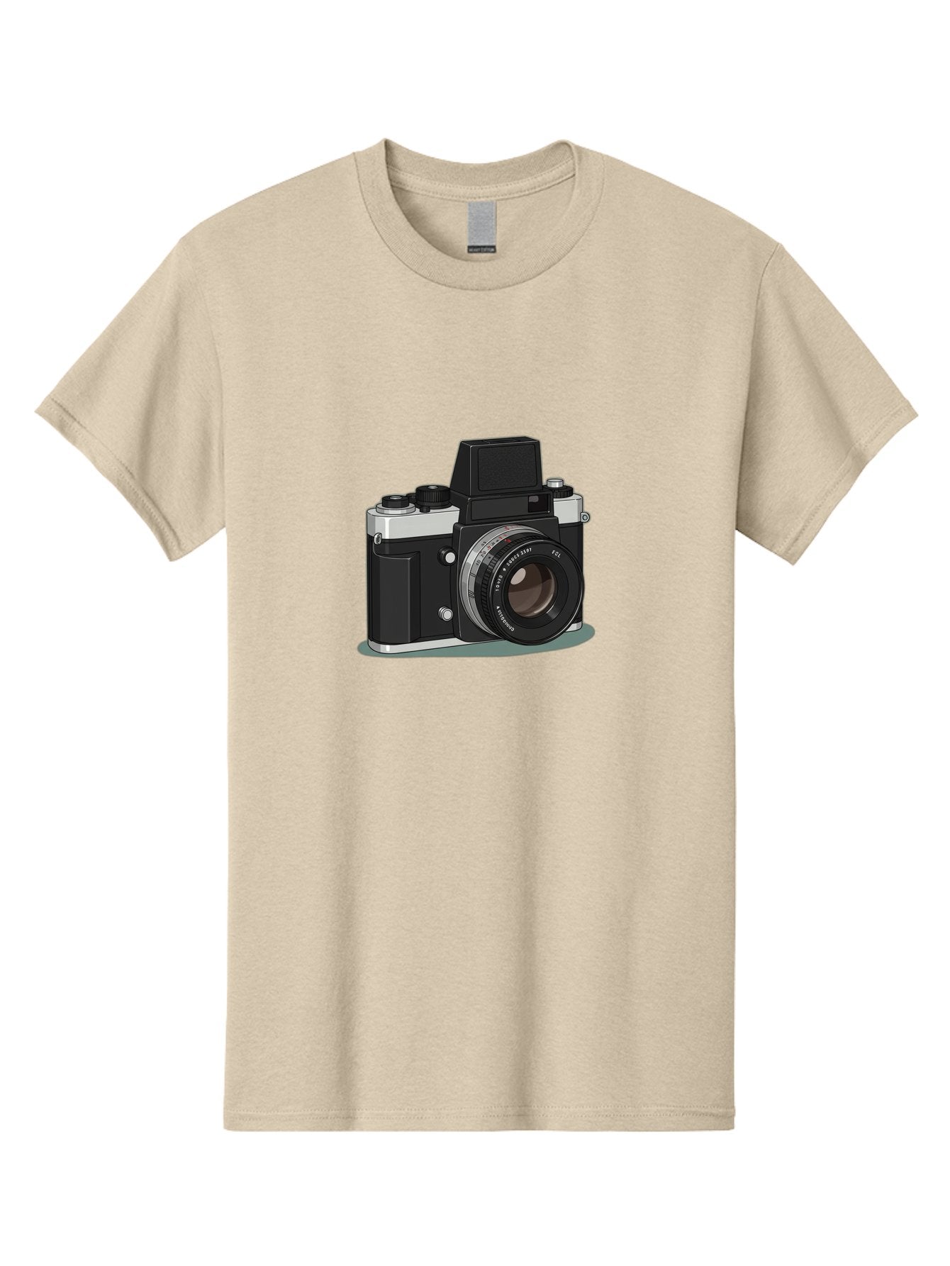 Camera Men'S Graphic Tee, 100% Cotton, Comfortable Casual Summer Wear, Machine Washable, Vintage Camera, Old Camera, Antique Camera, Black Camera, Classic Photography, Photography Equipment, Nostalgic Device, Film Camera, Camera Art Bag246 11