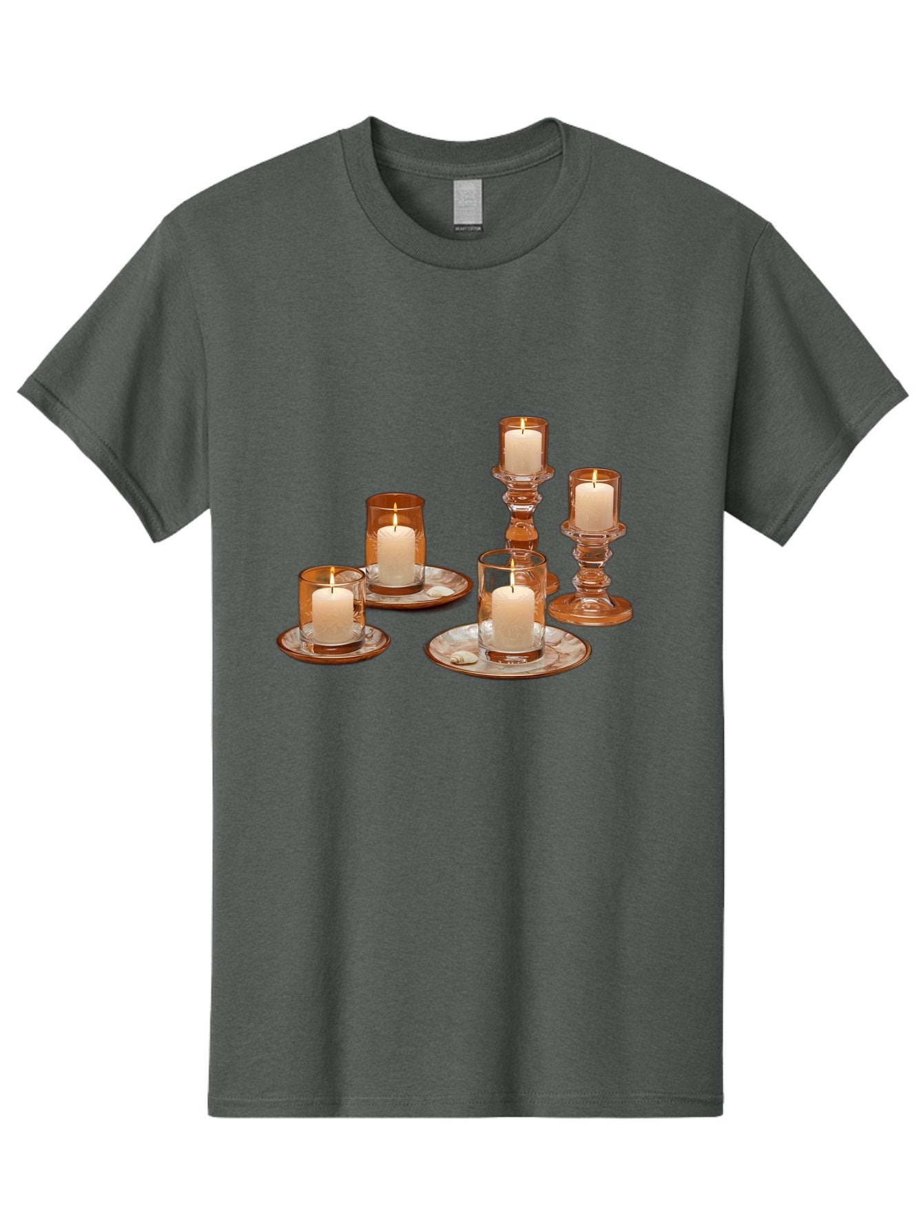 Candle-Holders-1 Men'S Graphic Tee, 100% Cotton, Comfortable Casual Summer Wear, Machine Washable, Vintage Camera, Old Camera, Antique Camera, Black Camera, Classic Photography, Photography Equipment, Nostalgic Device, Film Camera, Camera Art Bag251 10