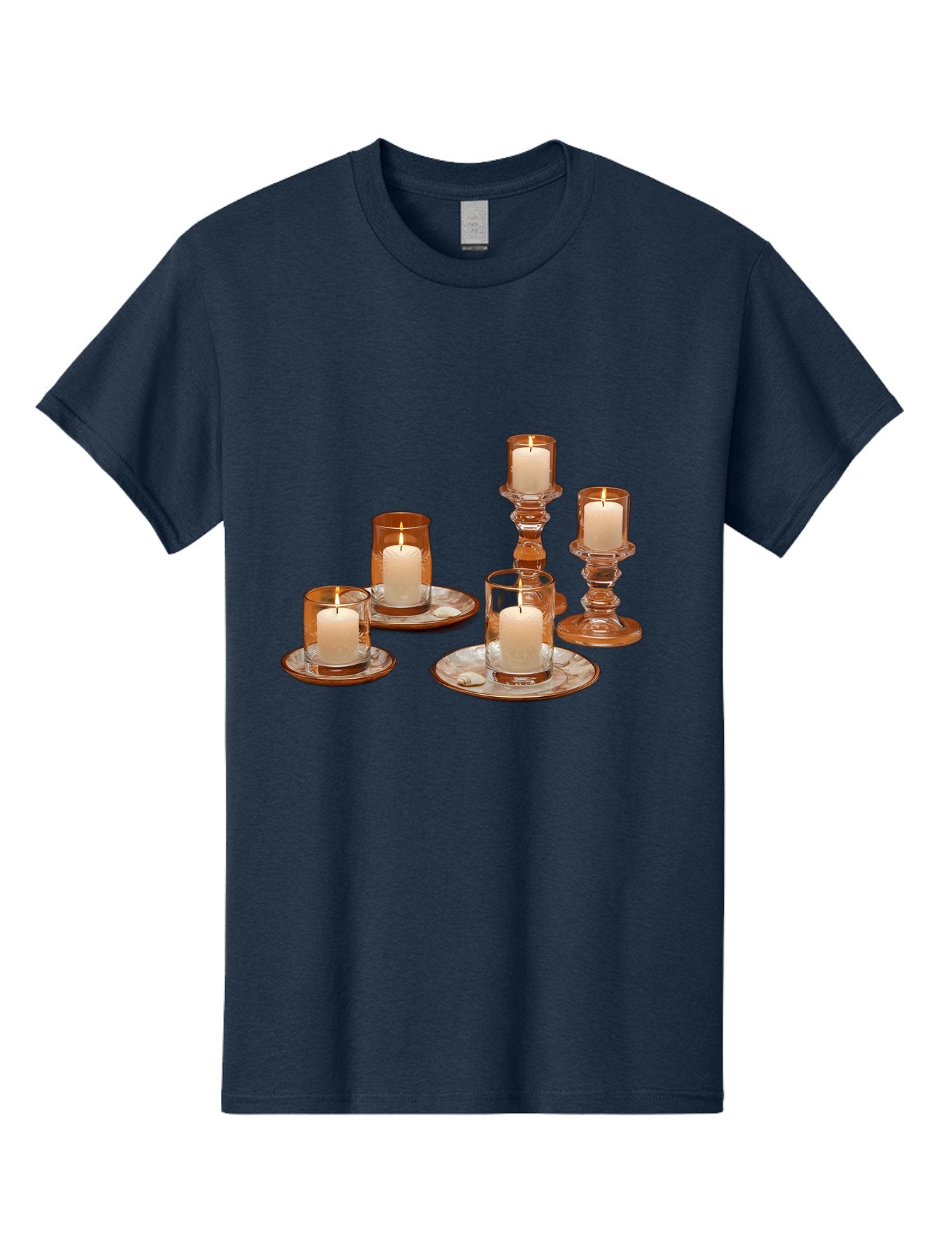 Candle-Holders-1 Men'S Graphic Tee, 100% Cotton, Comfortable Casual Summer Wear, Machine Washable, Vintage Camera, Old Camera, Antique Camera, Black Camera, Classic Photography, Photography Equipment, Nostalgic Device, Film Camera, Camera Art Bag251 4