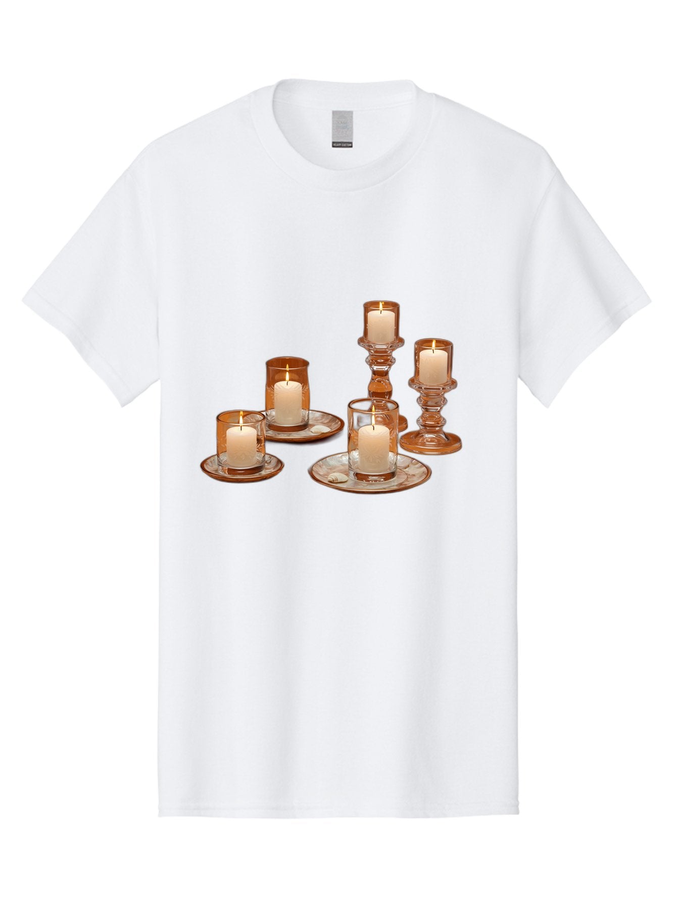 Candle-Holders-1 Men'S Graphic Tee, 100% Cotton, Comfortable Casual Summer Wear, Machine Washable, Vintage Camera, Old Camera, Antique Camera, Black Camera, Classic Photography, Photography Equipment, Nostalgic Device, Film Camera, Camera Art Bag251 13