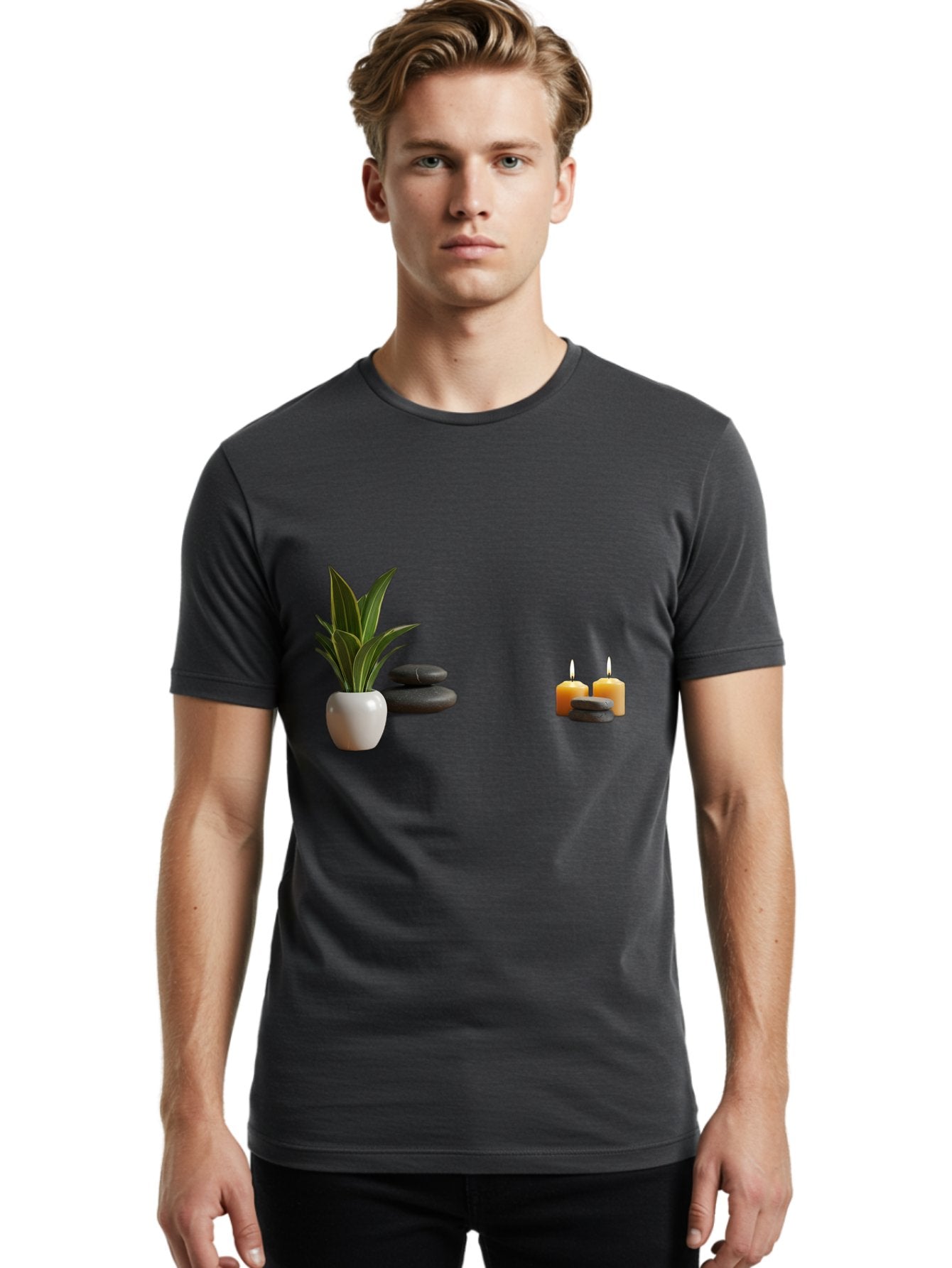 Candles-And-Plant Men'S Graphic Tee, 100% Cotton, Comfortable Casual Summer Wear, Machine Washable, Vintage Camera, Old Camera, Antique Camera, Black Camera, Classic Photography, Photography Equipment, Nostalgic Device, Film Camera, Camera Art Bag257 20