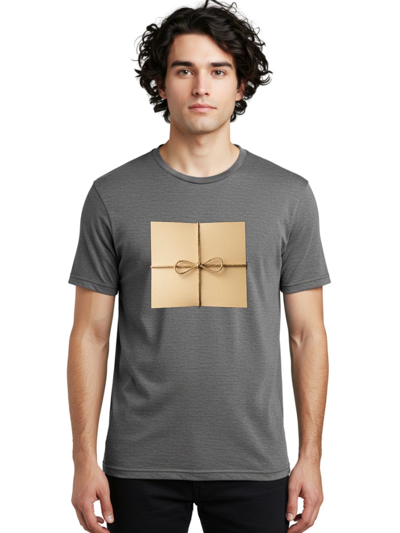 Card-With-Twine Men'S Graphic Tee, 100% Cotton, Comfortable Casual Summer Wear, Machine Washable, Vintage Camera, Old Camera, Antique Camera, Black Camera, Classic Photography, Photography Equipment, Nostalgic Device, Film Camera, Camera Art Bag259 28