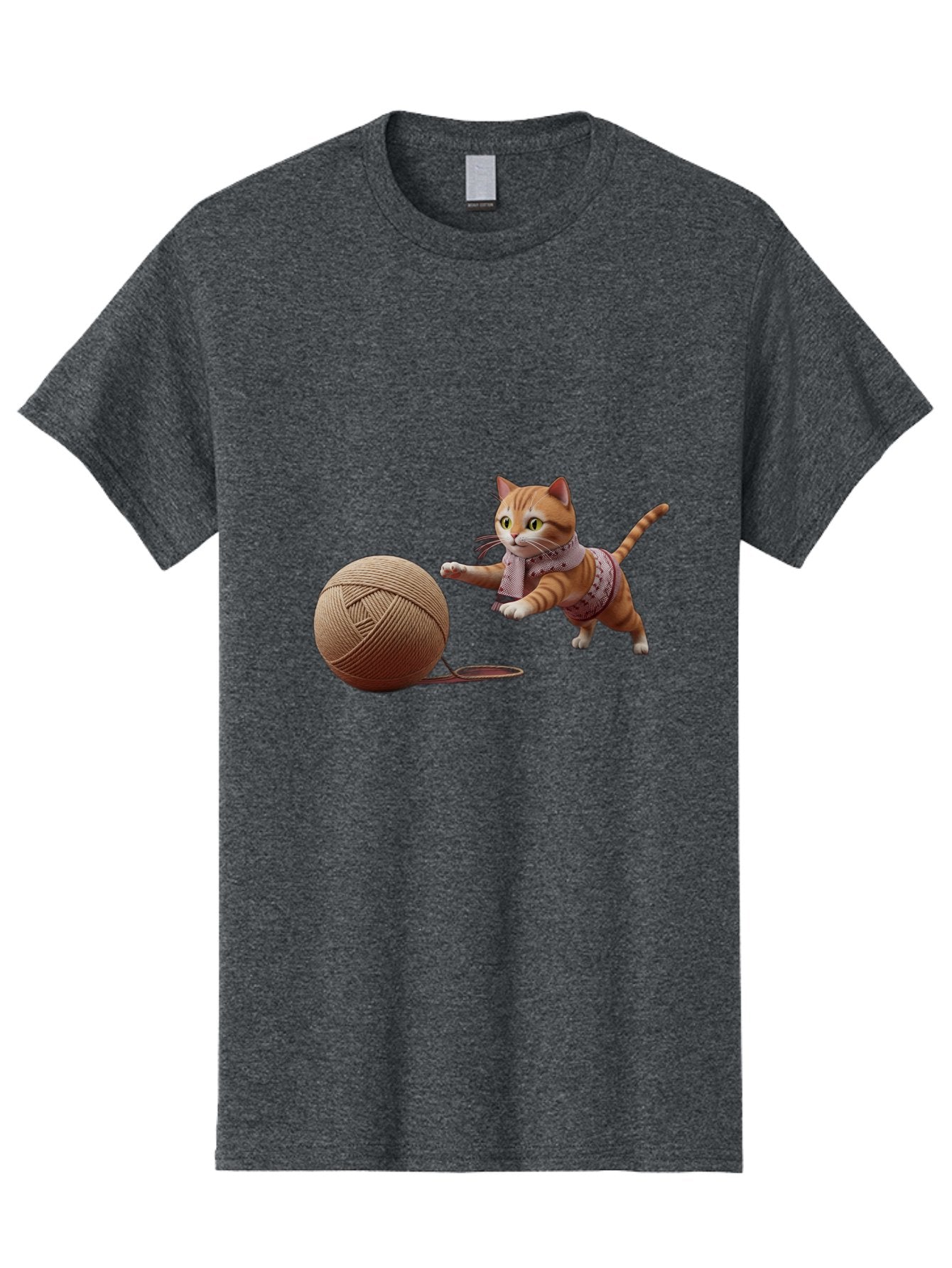 Cat-Playing-With-Yarn-Ball Men'S Graphic Tee, 100% Cotton, Comfortable Casual Summer Wear, Machine Washable, Vintage Camera, Old Camera, Antique Camera, Black Camera, Classic Photography, Photography Equipment, Nostalgic Device, Film Camera, Bag264 9