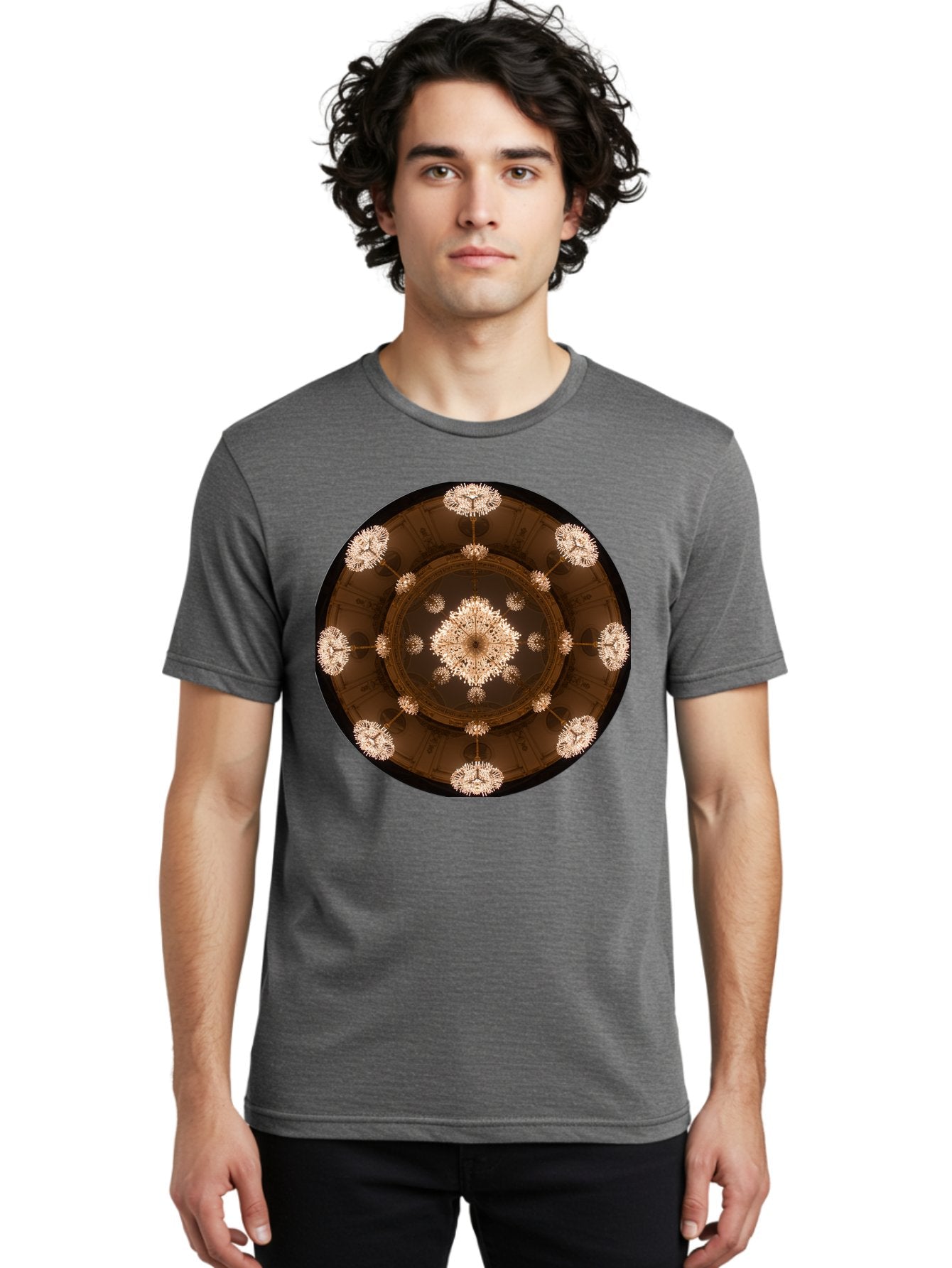 Chandelier-Dome Men'S Graphic Tee, 100% Cotton, Comfortable Casual Summer Wear, Machine Washable, Vintage Camera, Old Camera, Antique Camera, Black Camera, Classic Photography, Photography Equipment, Nostalgic Device, Film Camera, Camera Art Bag274 24