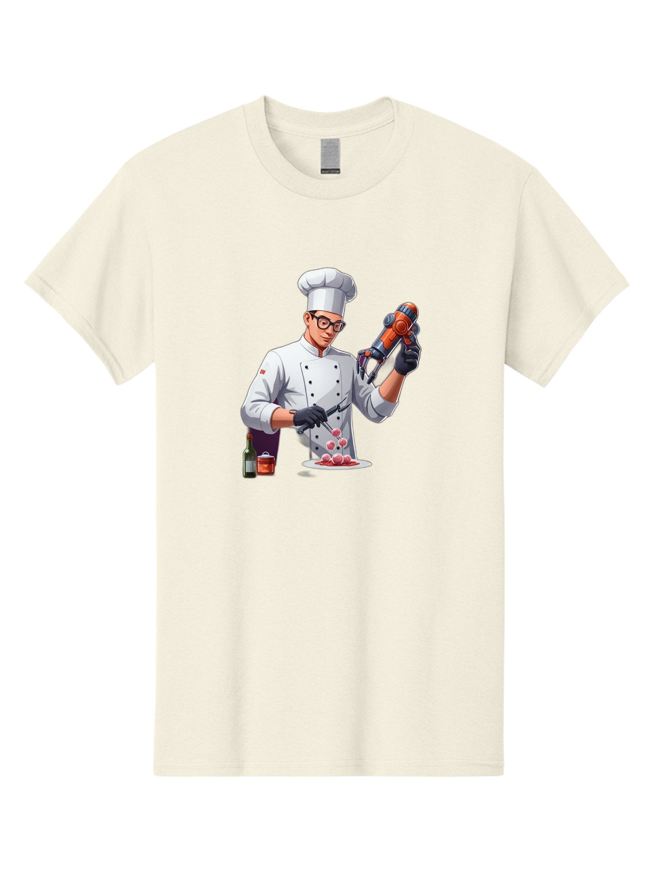 Chef-With-Meatball-Gun Men'S Graphic Tee, 100% Cotton, Comfortable Casual Summer Wear, Machine Washable, Vintage Camera, Old Camera, Antique Camera, Black Camera, Classic Photography, Photography Equipment, Nostalgic Device, Film Camera, Bag278 15