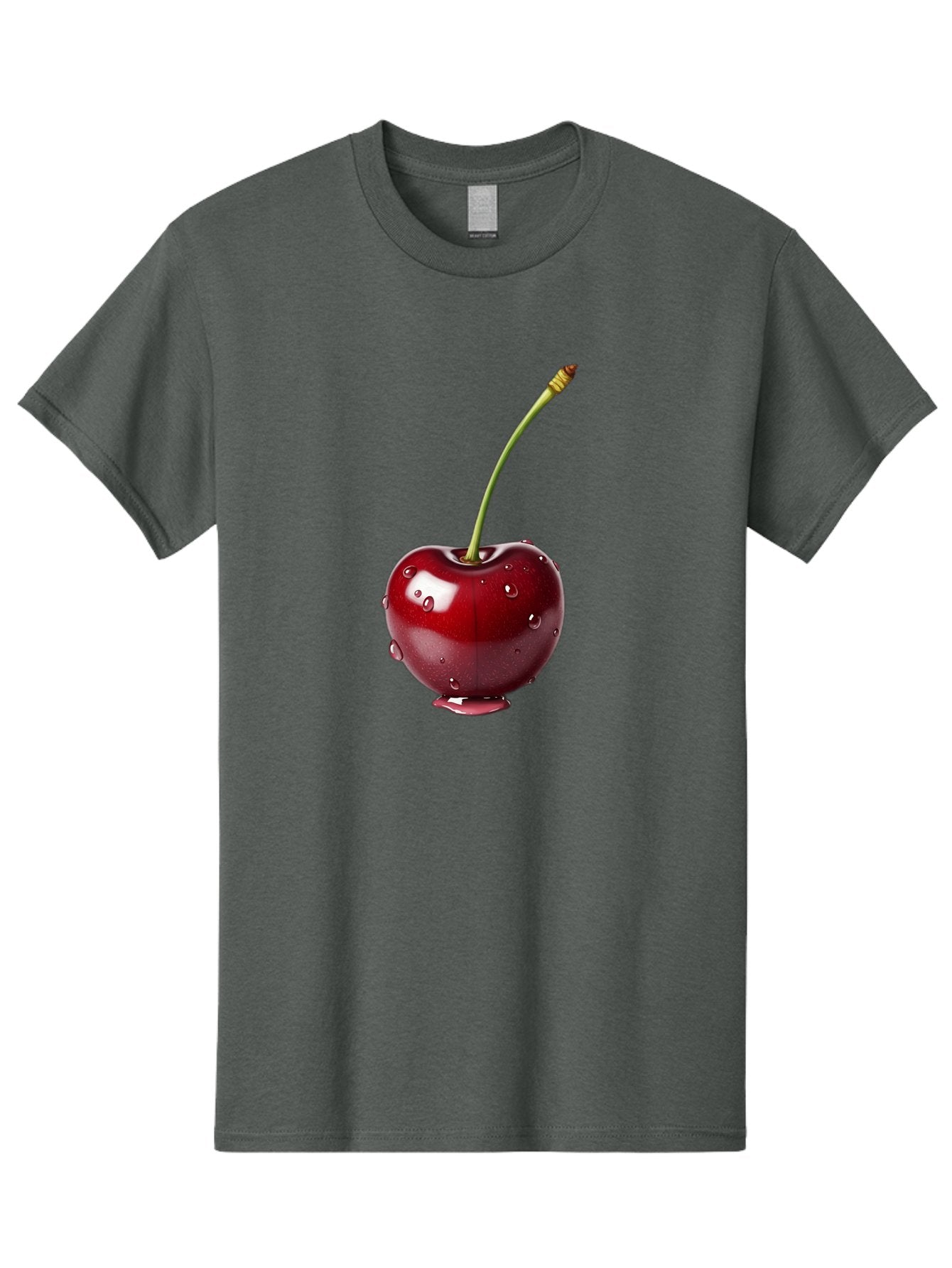 Cherry Men'S Graphic Tee, 100% Cotton, Comfortable Casual Summer Wear, Machine Washable, Vintage Camera, Old Camera, Antique Camera, Black Camera, Classic Photography, Photography Equipment, Nostalgic Device, Film Camera, Camera Art Bag279 15