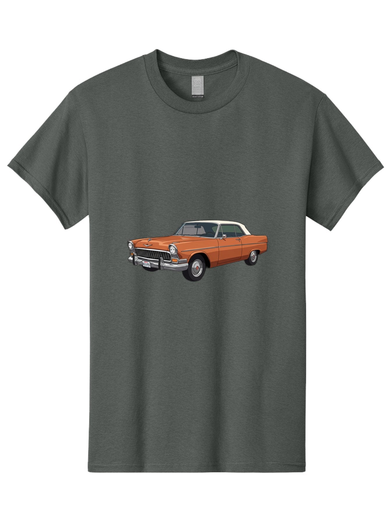 Chevrolet-Bel-Air Men'S Graphic Tee, 100% Cotton, Comfortable Casual Summer Wear, Machine Washable, Vintage Camera, Old Camera, Antique Camera, Black Camera, Classic Photography, Photography Equipment, Nostalgic Device, Film Camera, Camera Art Bag280 7