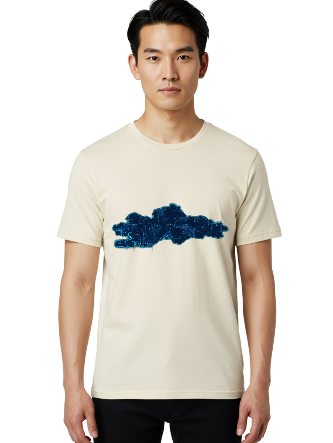 Circuit-Board-Map Men'S Graphic Tee, 100% Cotton, Comfortable Casual Summer Wear, Machine Washable, Vintage Camera, Old Camera, Antique Camera, Black Camera, Classic Photography, Photography Equipment, Nostalgic Device, Film Camera, Camera Art Bag292 28