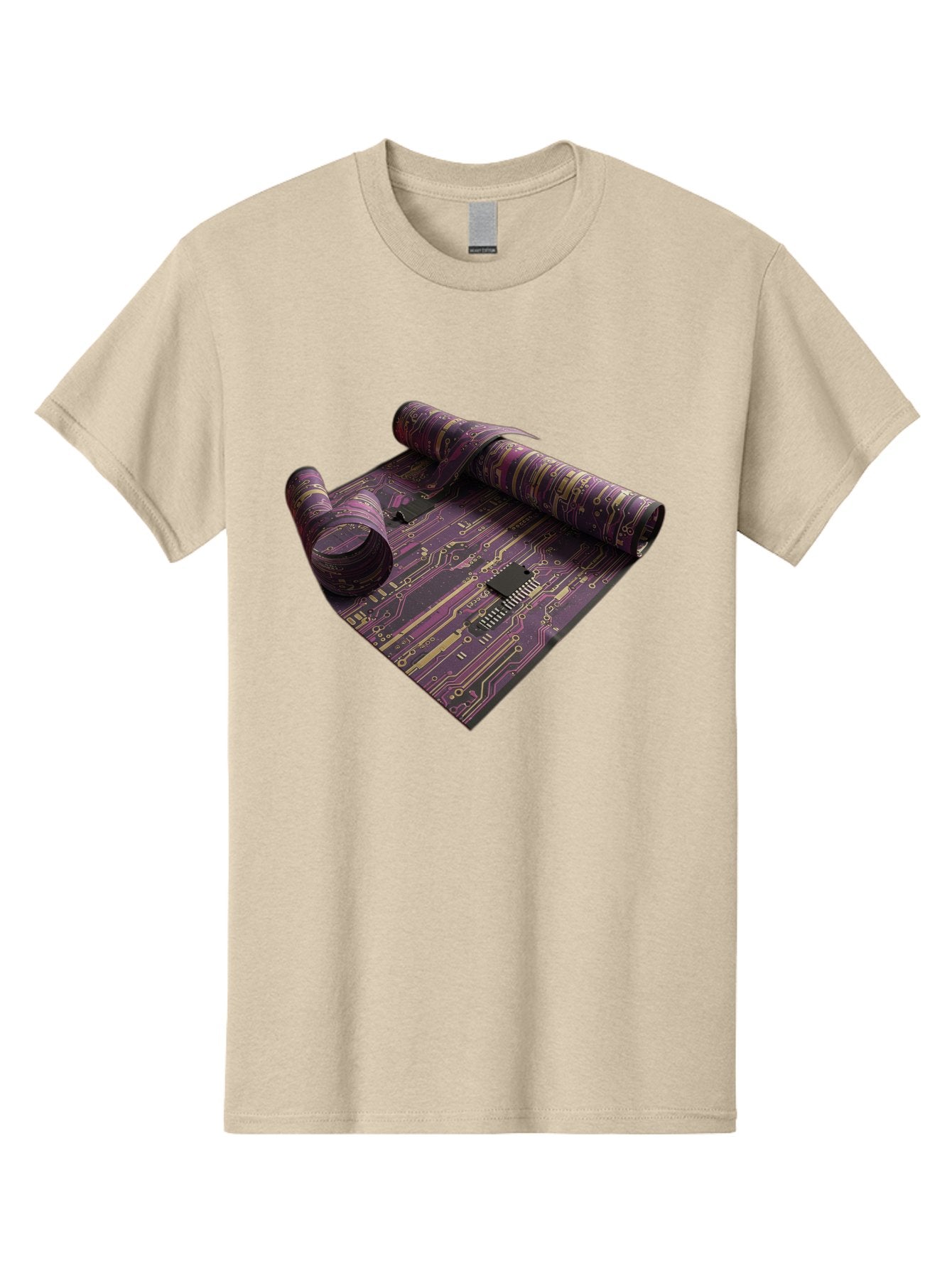 Circuit-Board-Rug Men'S Graphic Tee, 100% Cotton, Comfortable Casual Summer Wear, Machine Washable, Vintage Camera, Old Camera, Antique Camera, Black Camera, Classic Photography, Photography Equipment, Nostalgic Device, Film Camera, Camera Art Bag293 15