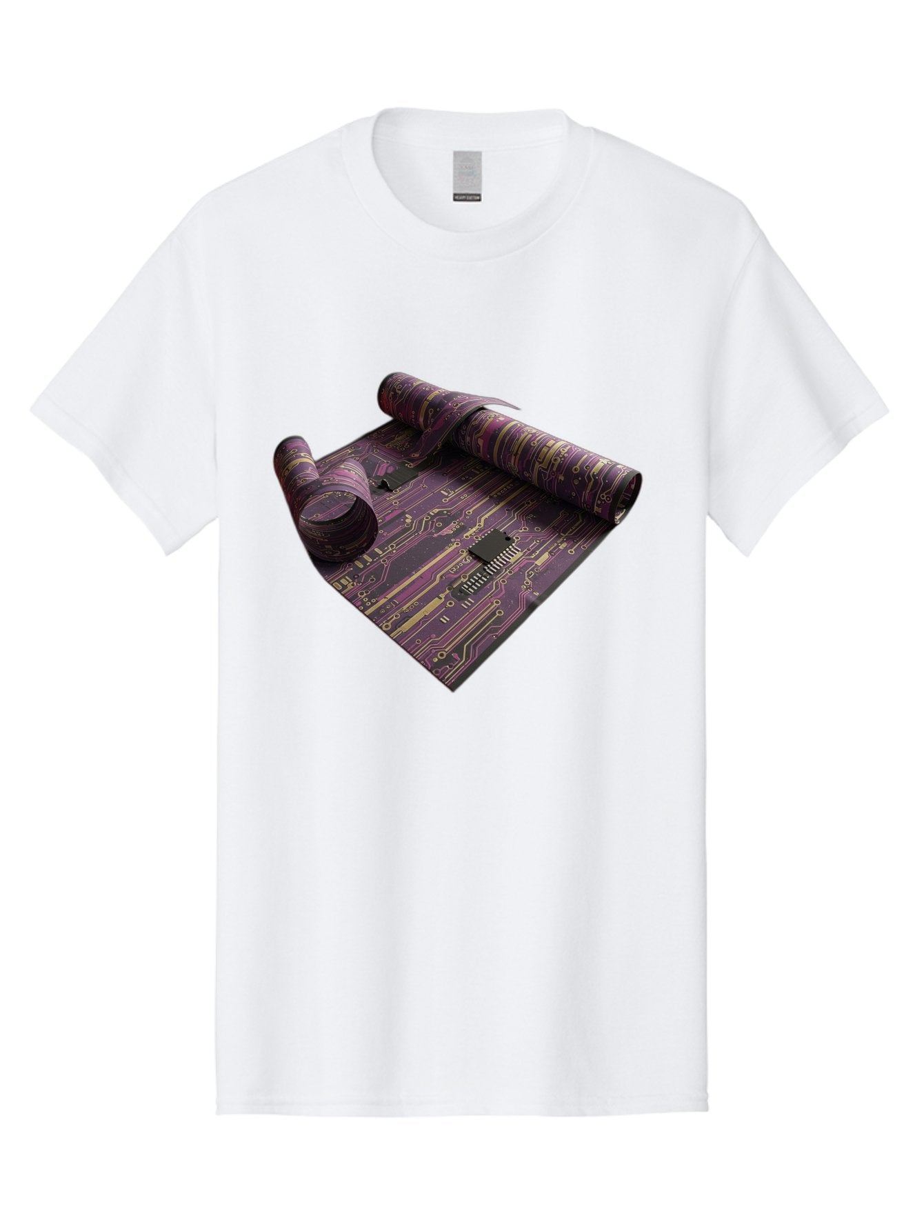 Circuit-Board-Rug Men'S Graphic Tee, 100% Cotton, Comfortable Casual Summer Wear, Machine Washable, Vintage Camera, Old Camera, Antique Camera, Black Camera, Classic Photography, Photography Equipment, Nostalgic Device, Film Camera, Camera Art Bag293