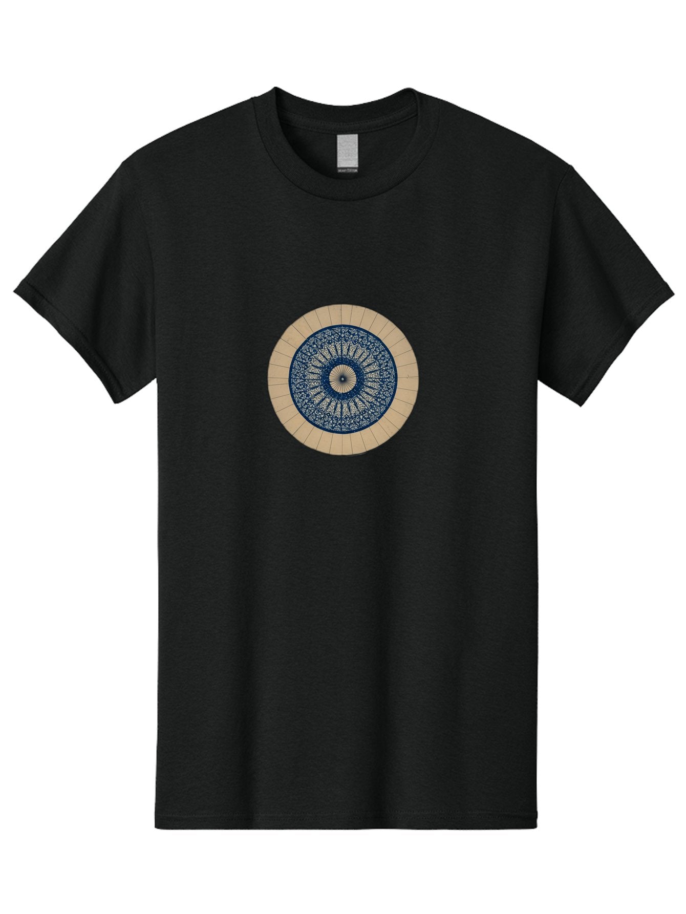 Circular-Pattern Men'S Graphic Tee, 100% Cotton, Comfortable Casual Summer Wear, Machine Washable, Vintage Camera, Old Camera, Antique Camera, Black Camera, Classic Photography, Photography Equipment, Nostalgic Device, Film Camera, Camera Art Bag295 11