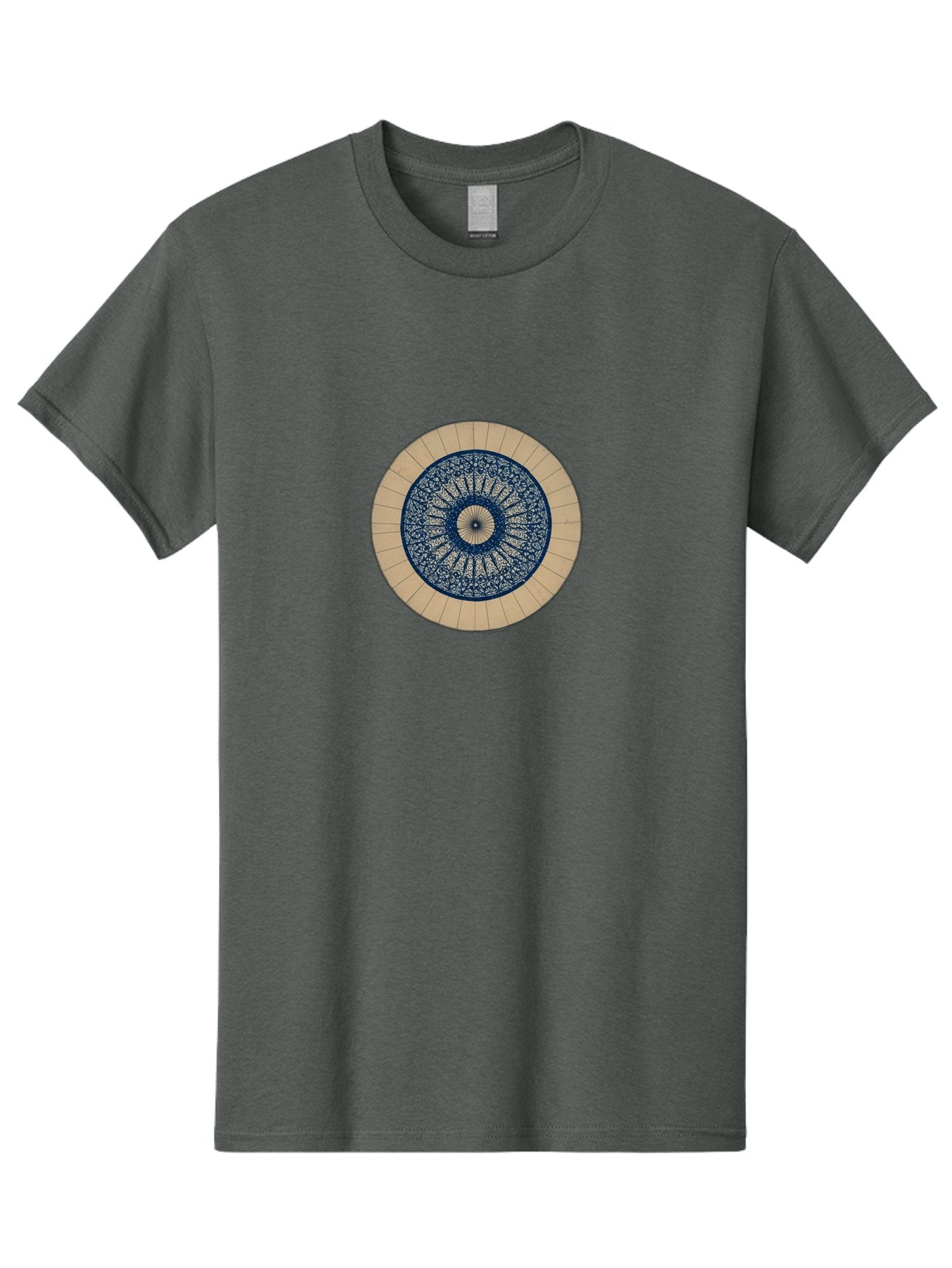 Circular-Pattern Men'S Graphic Tee, 100% Cotton, Comfortable Casual Summer Wear, Machine Washable, Vintage Camera, Old Camera, Antique Camera, Black Camera, Classic Photography, Photography Equipment, Nostalgic Device, Film Camera, Camera Art Bag295 8
