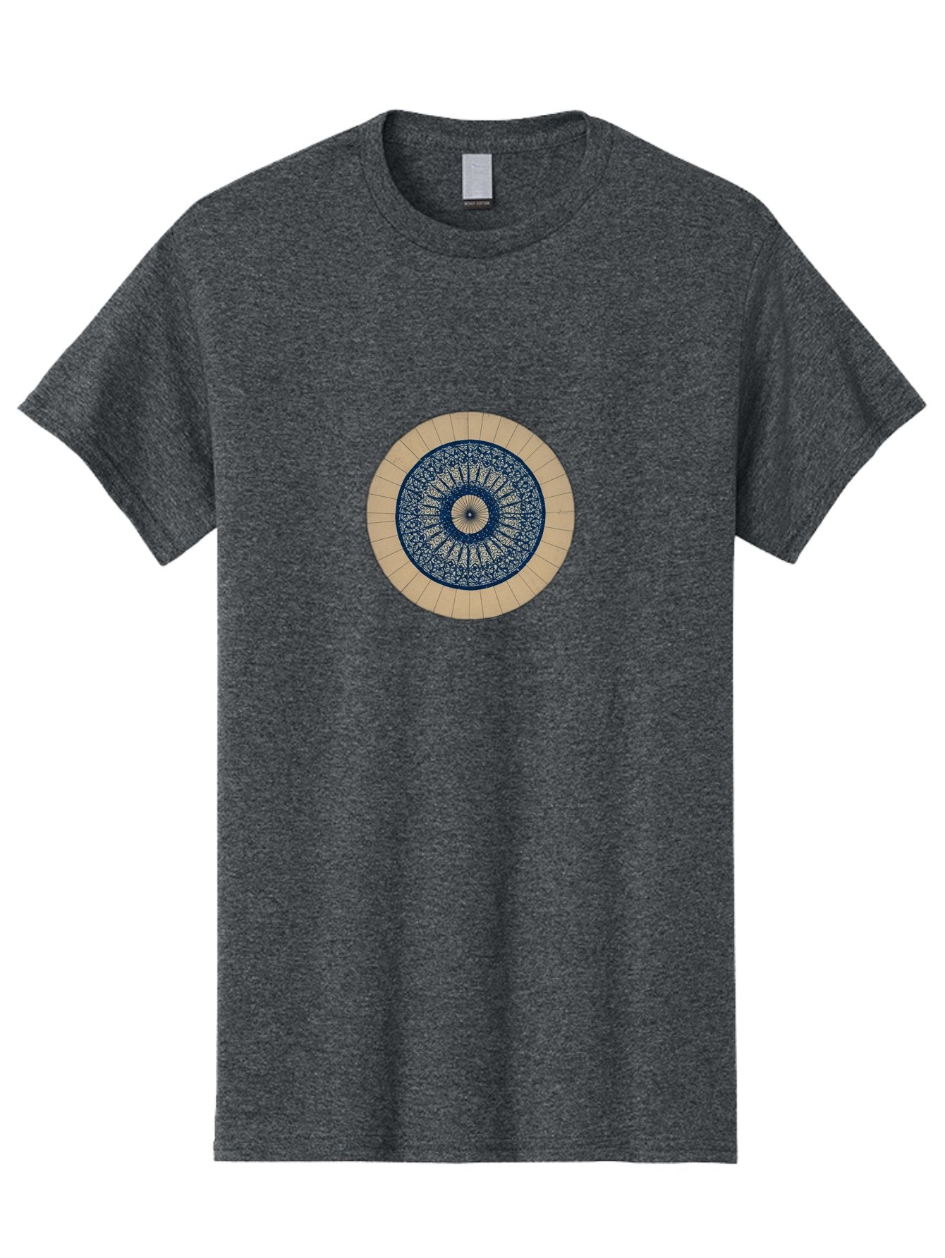 Circular-Pattern Men'S Graphic Tee, 100% Cotton, Comfortable Casual Summer Wear, Machine Washable, Vintage Camera, Old Camera, Antique Camera, Black Camera, Classic Photography, Photography Equipment, Nostalgic Device, Film Camera, Camera Art Bag295