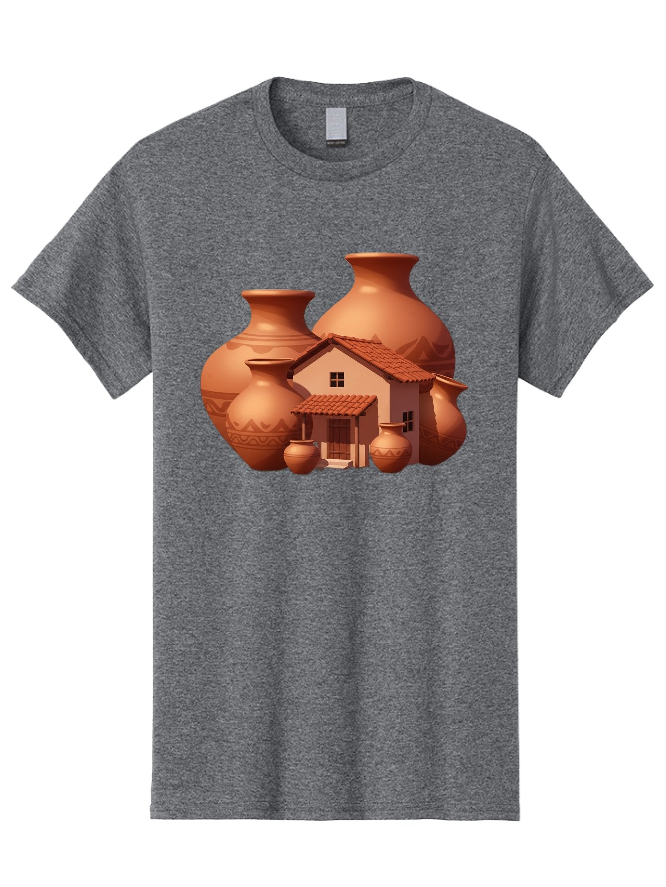 Clay-House-And-Pots Men'S Graphic Tee, 100% Cotton, Comfortable Casual Summer Wear, Machine Washable, Vintage Camera, Old Camera, Antique Camera, Black Camera, Classic Photography, Photography Equipment, Nostalgic Device, Film Camera, Bag300 12