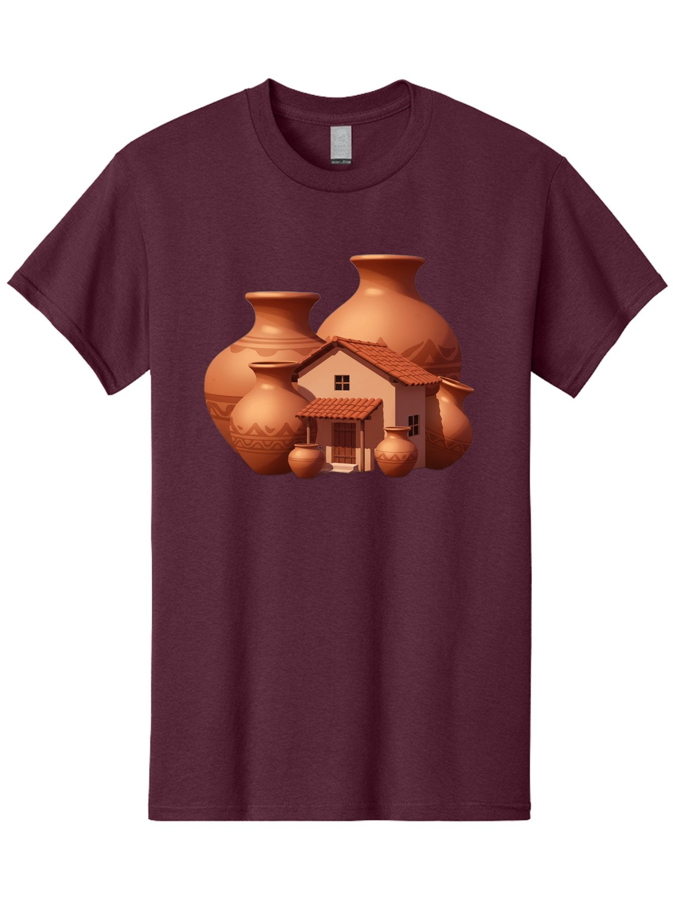 Clay-House-And-Pots Men'S Graphic Tee, 100% Cotton, Comfortable Casual Summer Wear, Machine Washable, Vintage Camera, Old Camera, Antique Camera, Black Camera, Classic Photography, Photography Equipment, Nostalgic Device, Film Camera, Bag300 11