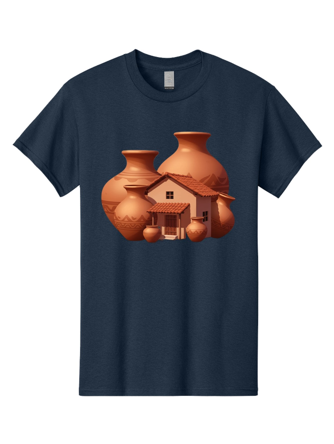 Clay-House-And-Pots Men'S Graphic Tee, 100% Cotton, Comfortable Casual Summer Wear, Machine Washable, Vintage Camera, Old Camera, Antique Camera, Black Camera, Classic Photography, Photography Equipment, Nostalgic Device, Film Camera, Bag300 5