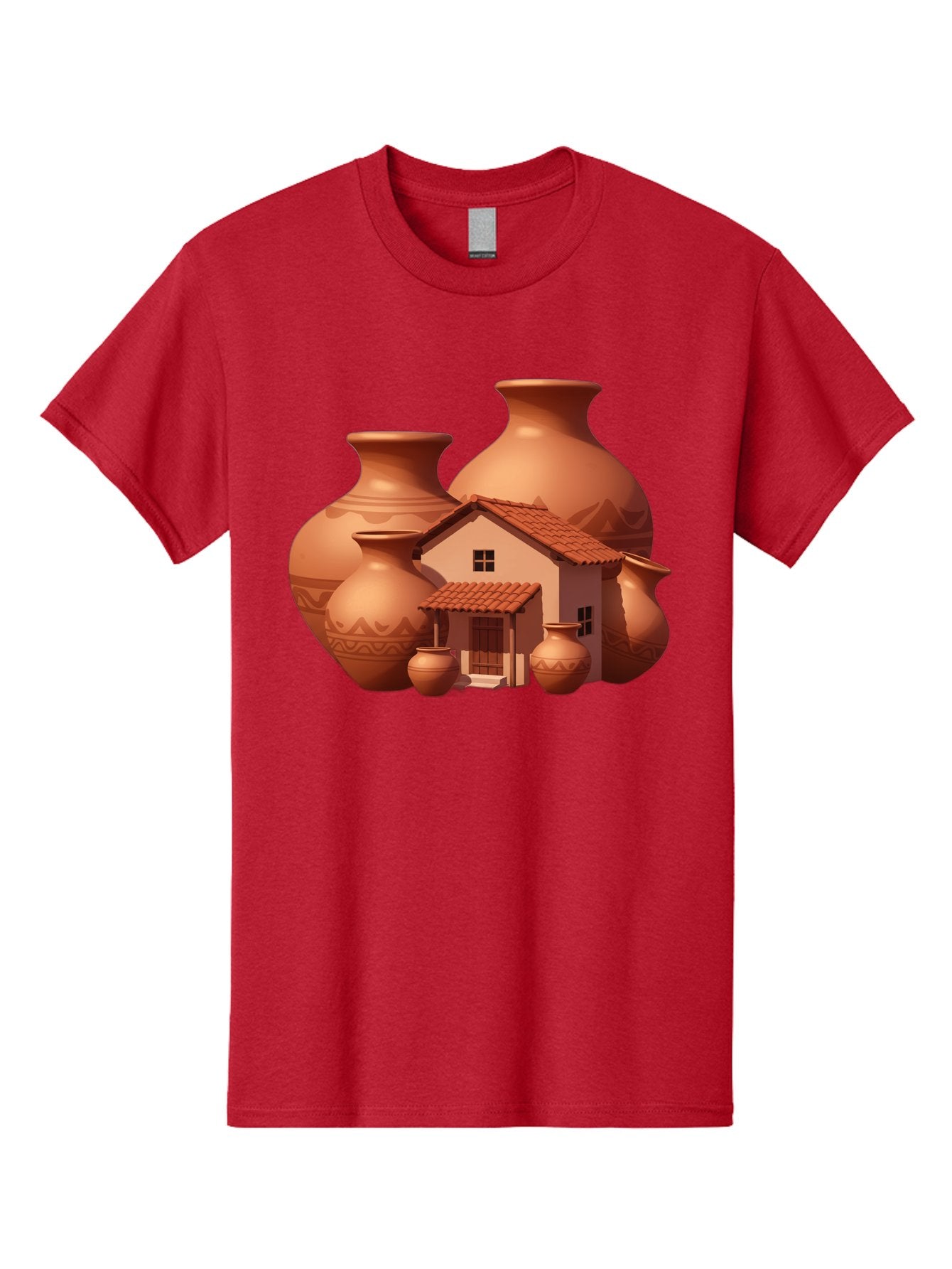 Clay-House-And-Pots Men'S Graphic Tee, 100% Cotton, Comfortable Casual Summer Wear, Machine Washable, Vintage Camera, Old Camera, Antique Camera, Black Camera, Classic Photography, Photography Equipment, Nostalgic Device, Film Camera, Bag300 4