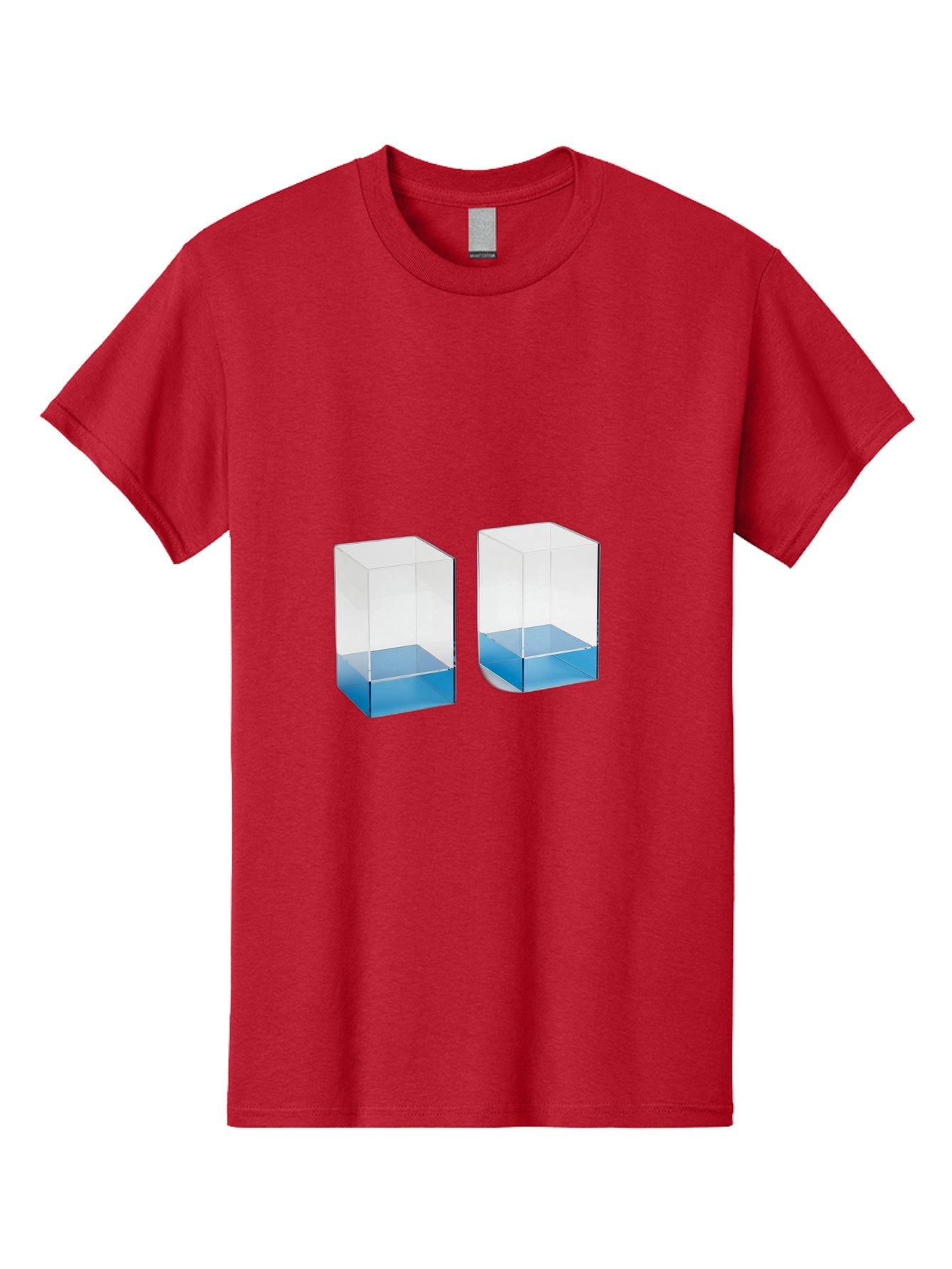 Clear-Boxes-With-Blue-Liquid Men'S Graphic Tee, 100% Cotton, Comfortable Casual Summer Wear, Machine Washable, Vintage Camera, Old Camera, Antique Camera, Black Camera, Classic Photography, Photography Equipment, Nostalgic Device, Film Camera, Bag302 14