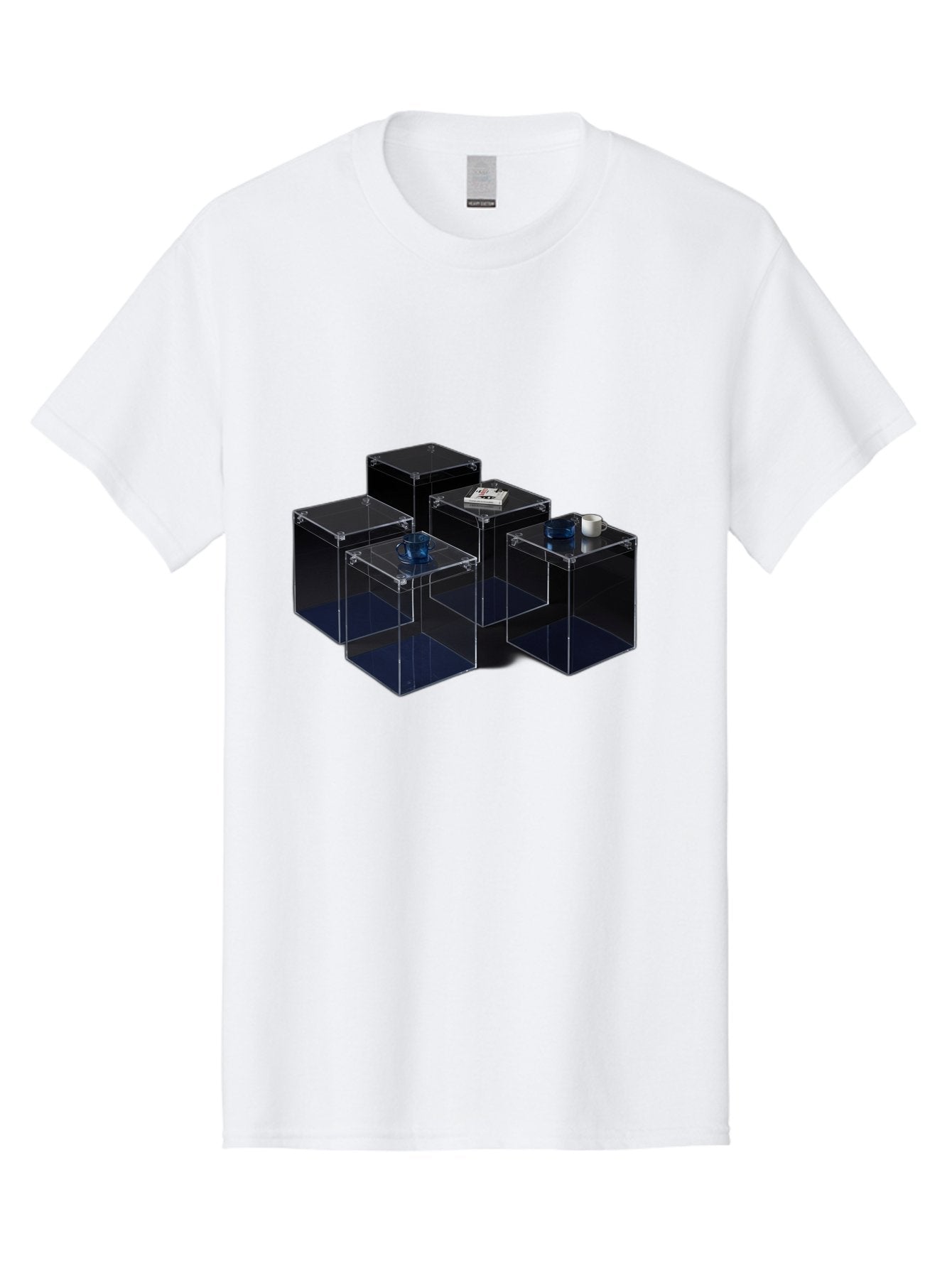 Clear-Plastic-Boxes Men'S Graphic Tee, 100% Cotton, Comfortable Casual Summer Wear, Machine Washable, Vintage Camera, Old Camera, Antique Camera, Black Camera, Classic Photography, Photography Equipment, Nostalgic Device, Film Camera, Bag304