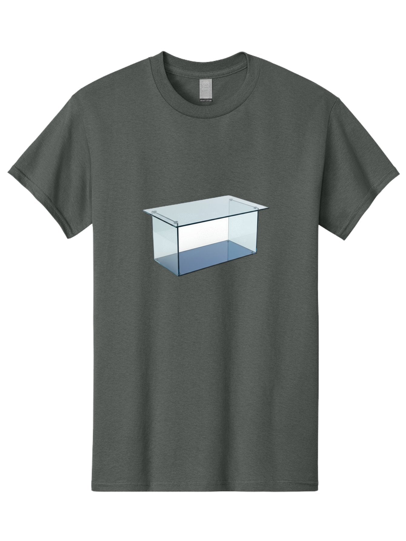 Clear-Rectangular-Aquarium Men'S Graphic Tee, 100% Cotton, Comfortable Casual Summer Wear, Machine Washable, Vintage Camera, Old Camera, Antique Camera, Black Camera, Classic Photography, Photography Equipment, Nostalgic Device, Film Camera, Bag305