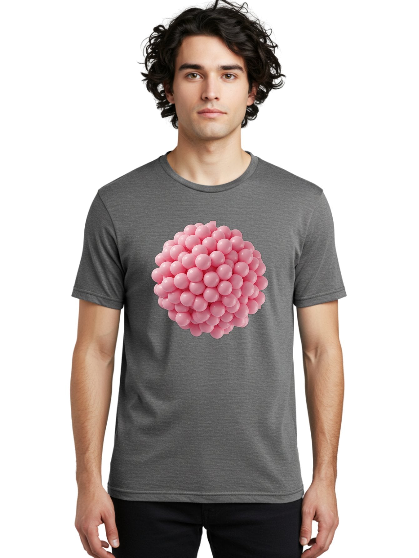 Cluster-Of-Pink-Spheres Men'S Graphic Tee, 100% Cotton, Comfortable Casual Summer Wear, Machine Washable, Vintage Camera, Old Camera, Antique Camera, Black Camera, Classic Photography, Photography Equipment, Nostalgic Device, Film Camera, Bag310 24
