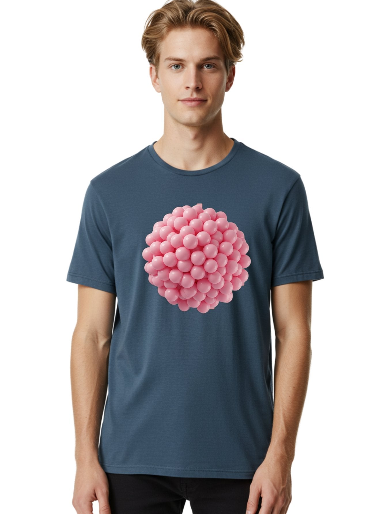 Cluster-Of-Pink-Spheres Men'S Graphic Tee, 100% Cotton, Comfortable Casual Summer Wear, Machine Washable, Vintage Camera, Old Camera, Antique Camera, Black Camera, Classic Photography, Photography Equipment, Nostalgic Device, Film Camera, Bag310 28