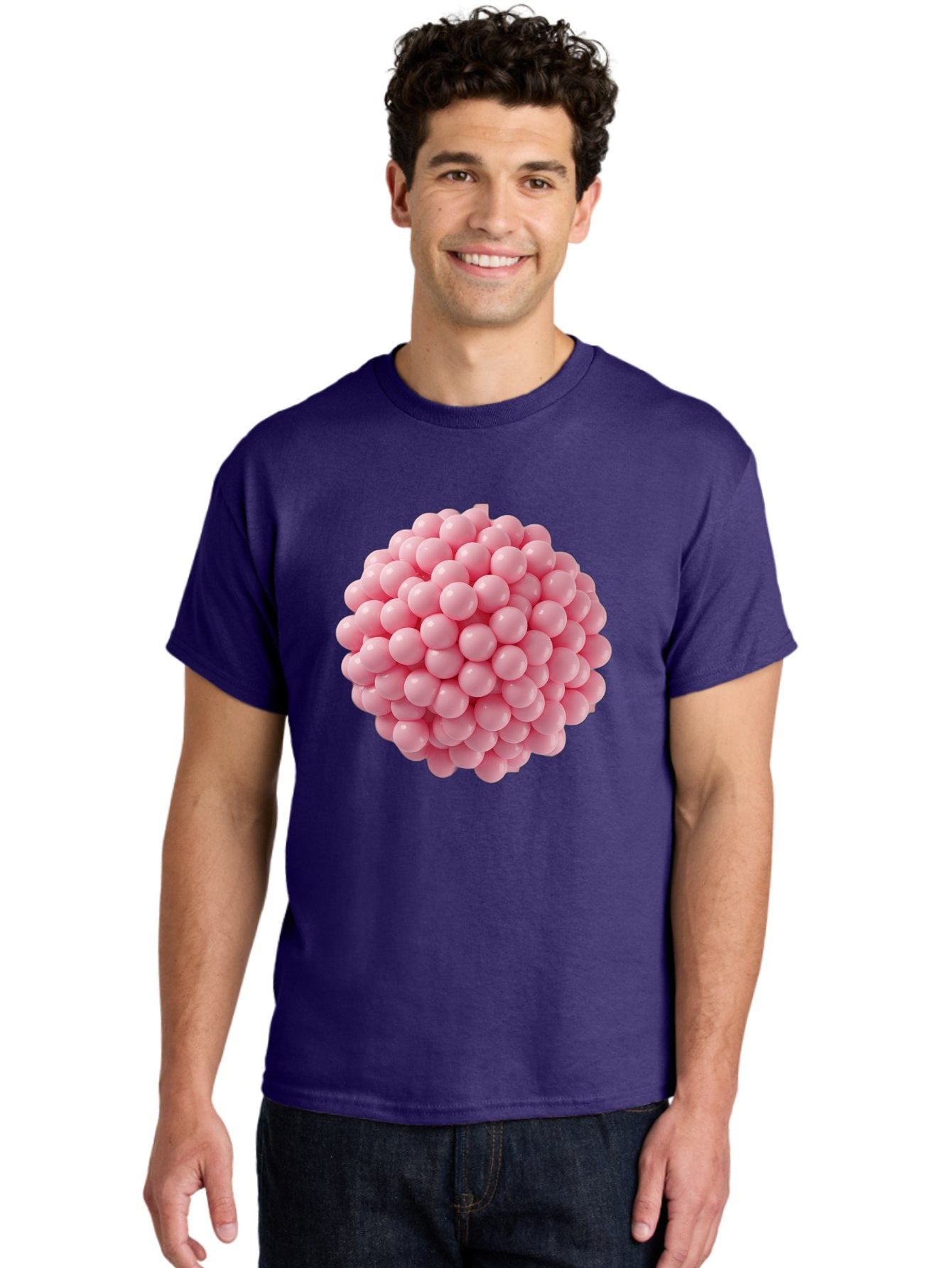 Cluster-Of-Pink-Spheres Men'S Graphic Tee, 100% Cotton, Comfortable Casual Summer Wear, Machine Washable, Vintage Camera, Old Camera, Antique Camera, Black Camera, Classic Photography, Photography Equipment, Nostalgic Device, Film Camera, Bag310 20