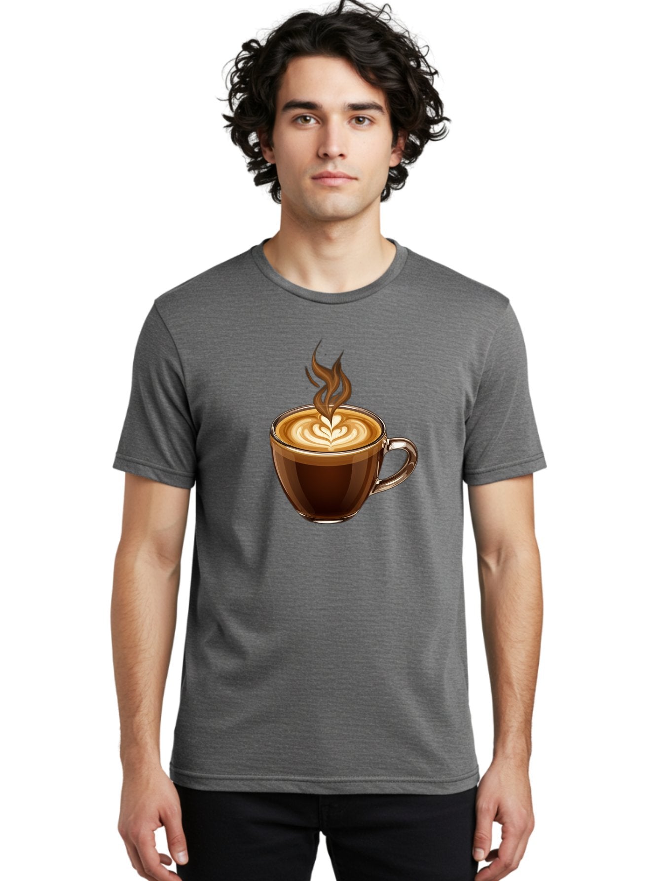 Coffee-Cup Men'S Graphic Tee, 100% Cotton, Comfortable Casual Summer Wear, Machine Washable, Vintage Camera, Old Camera, Antique Camera, Black Camera, Classic Photography, Photography Equipment, Nostalgic Device, Film Camera, Camera Art Bag318 17