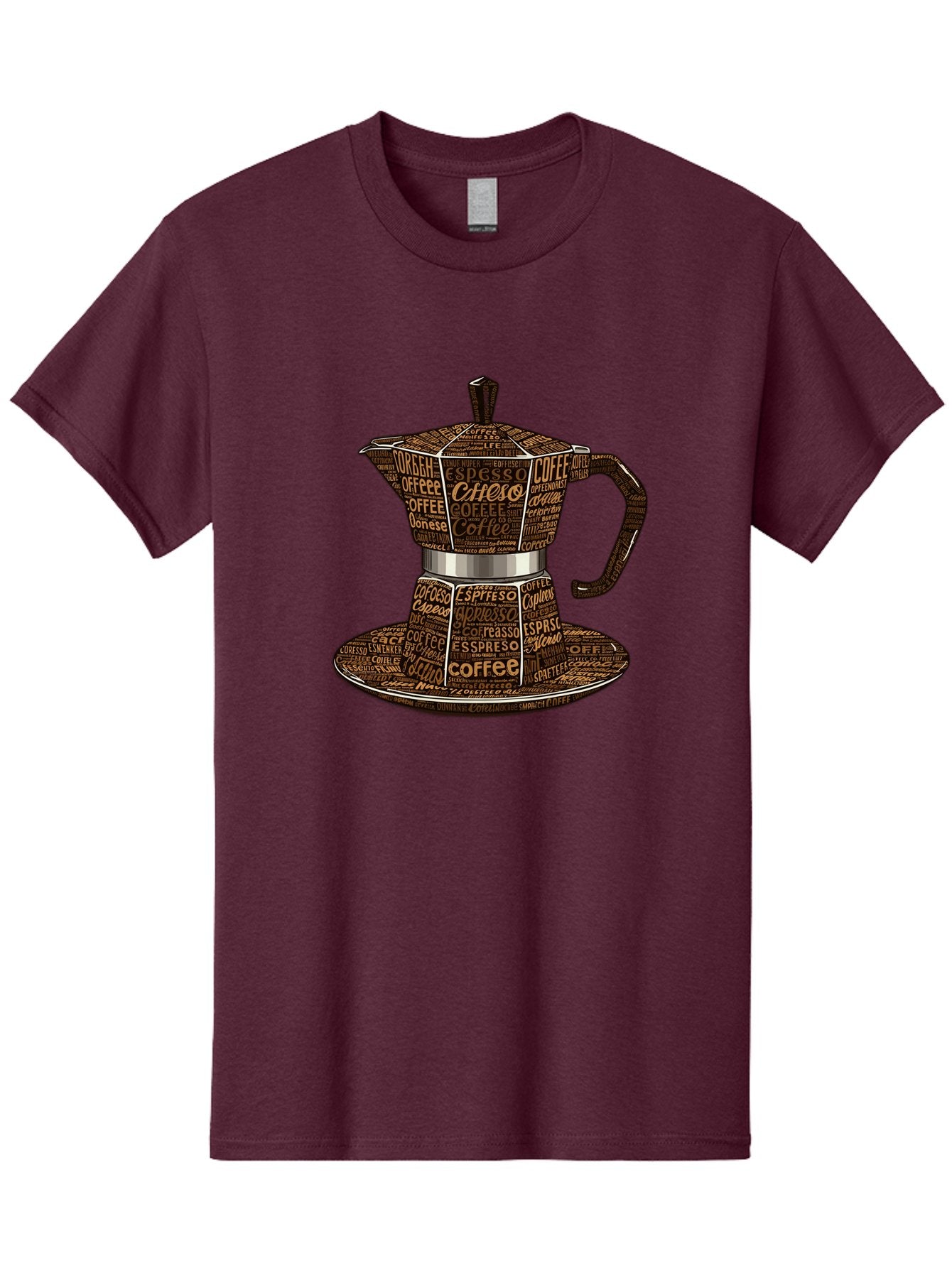 Coffee-Maker Men'S Graphic Tee, 100% Cotton, Comfortable Casual Summer Wear, Machine Washable, Vintage Camera, Old Camera, Antique Camera, Black Camera, Classic Photography, Photography Equipment, Nostalgic Device, Film Camera, Camera Art Bag319 4